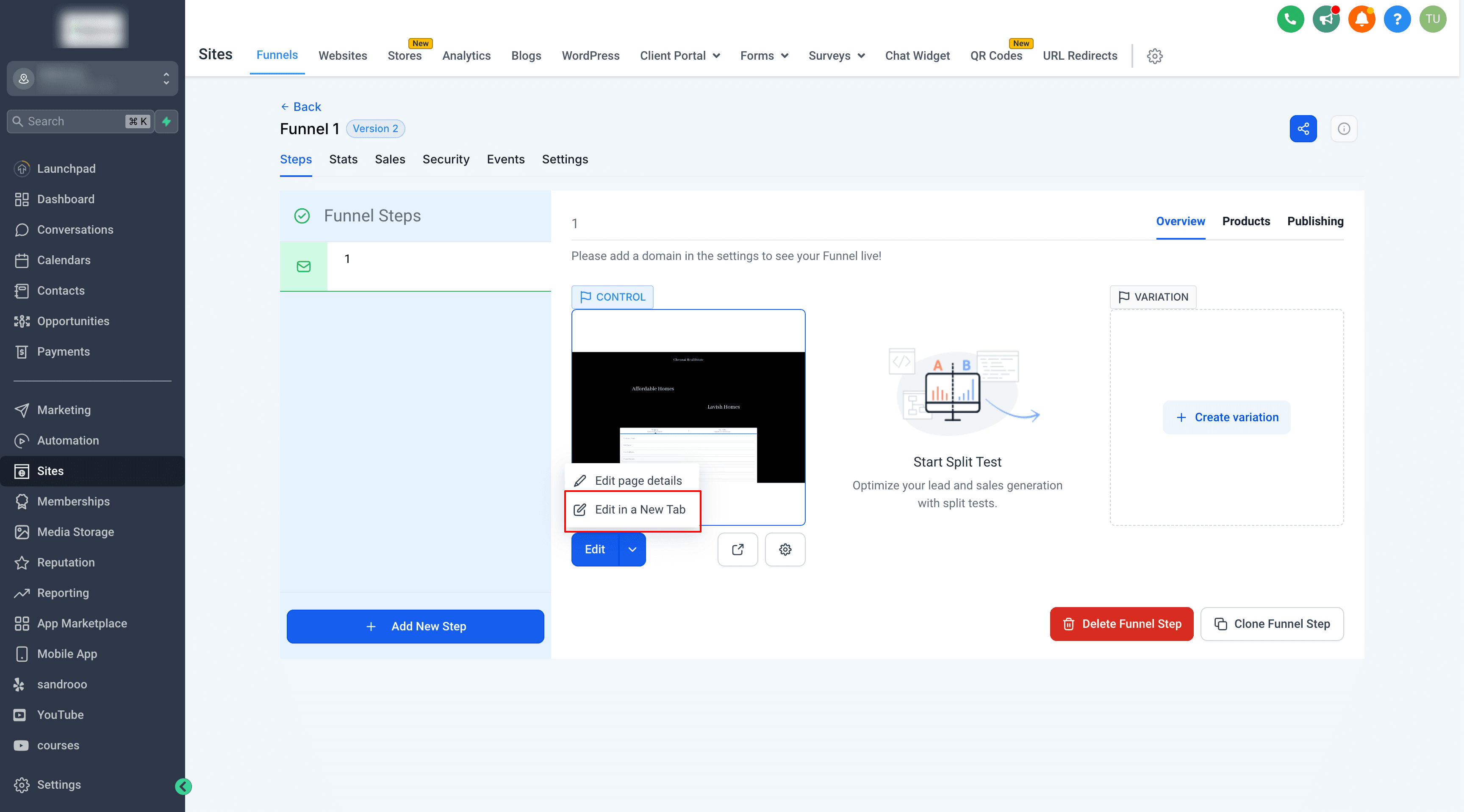 Schermata 22 — Come configurare un Funnel Event Pixel per la Facebook Conversion API?