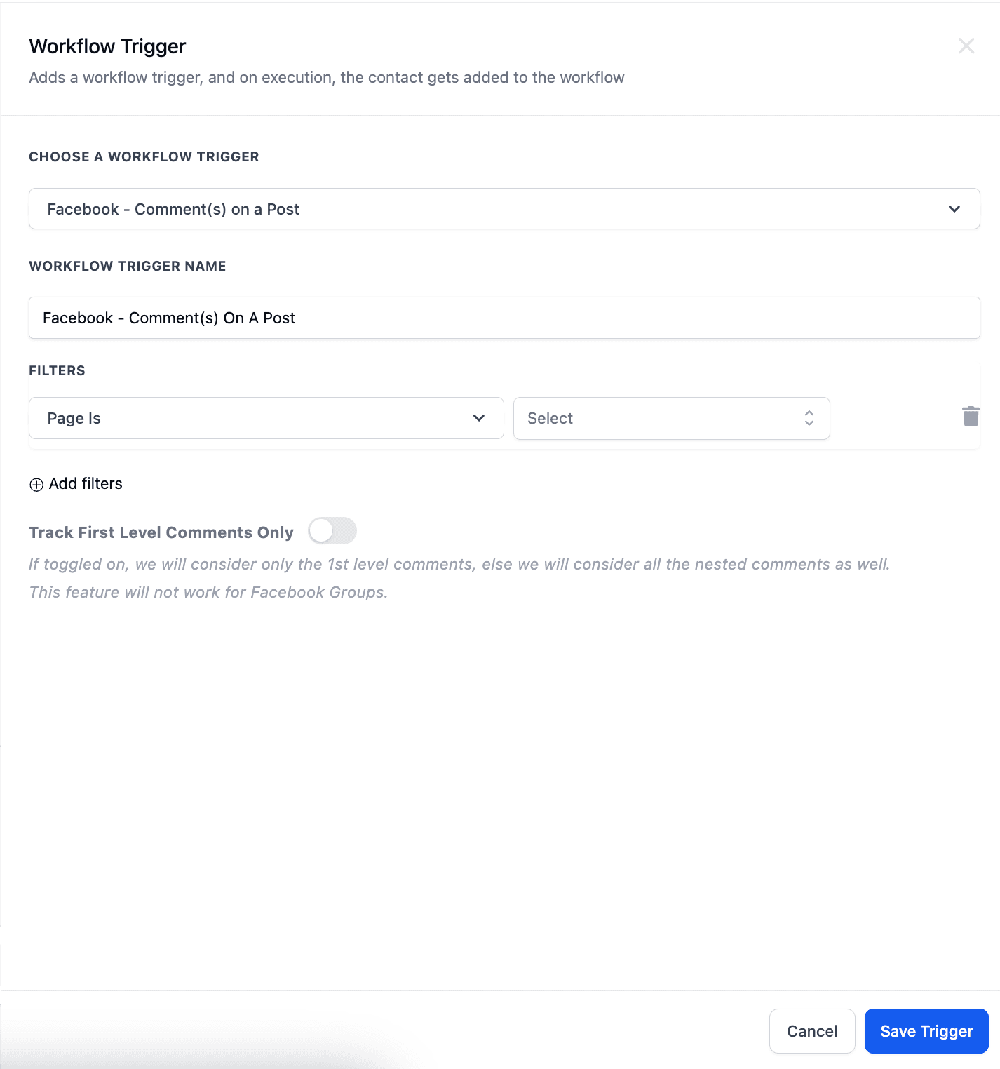 Schermata 4 — Guida all'Automazione dei Commenti Facebook & Instagram e AI