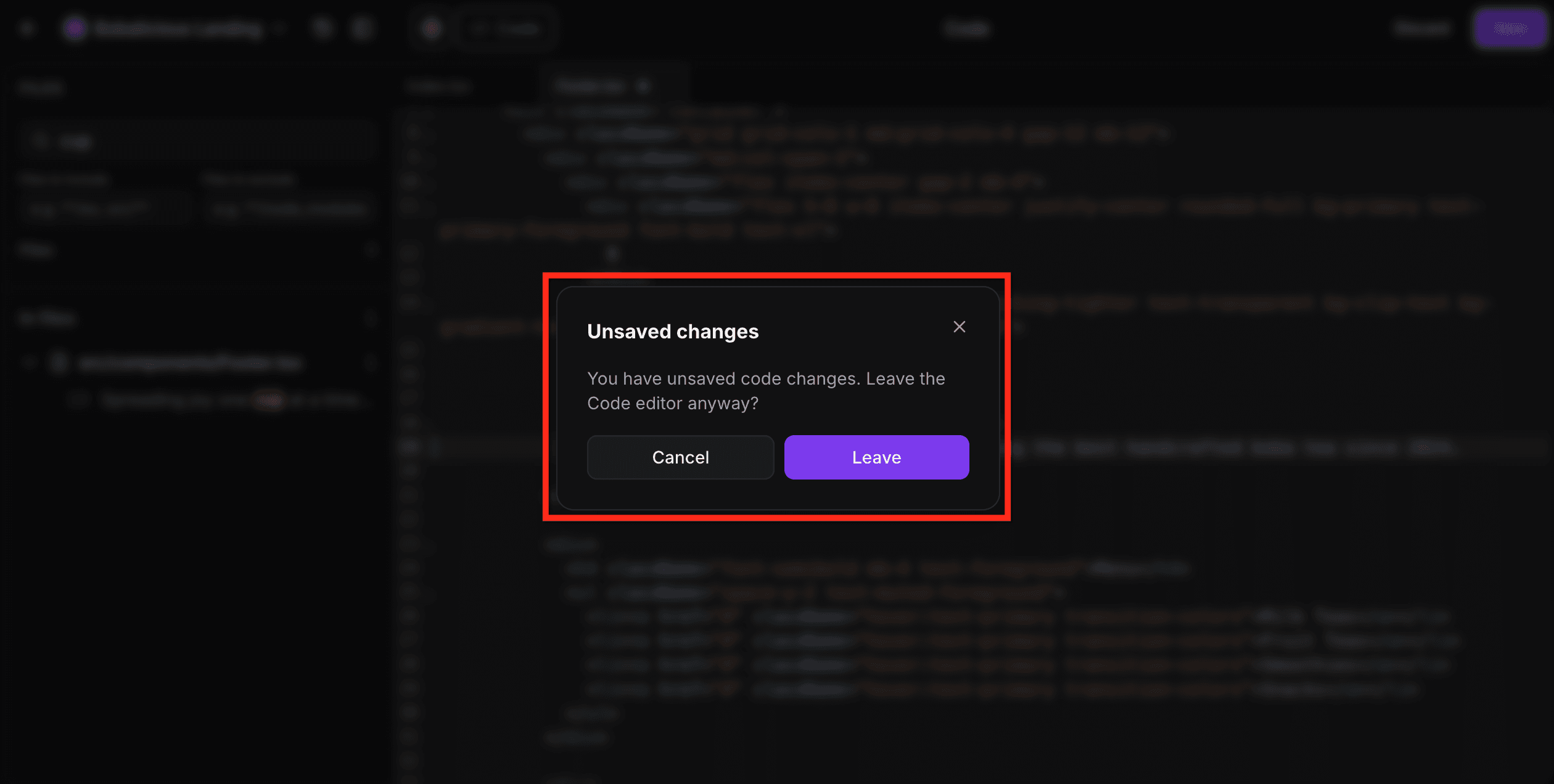 Schermata 8 — Code Editor in AI Studio