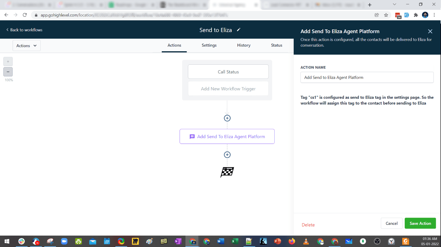 Schermata 18 — Eliza Agent Platform – Conversazioni