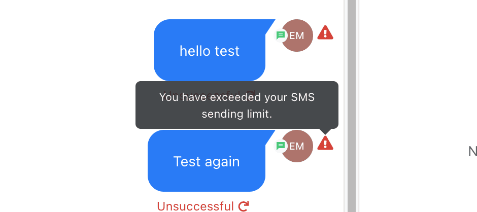 Schermata 1 — LC - Phone: Policy di Messaggistica
