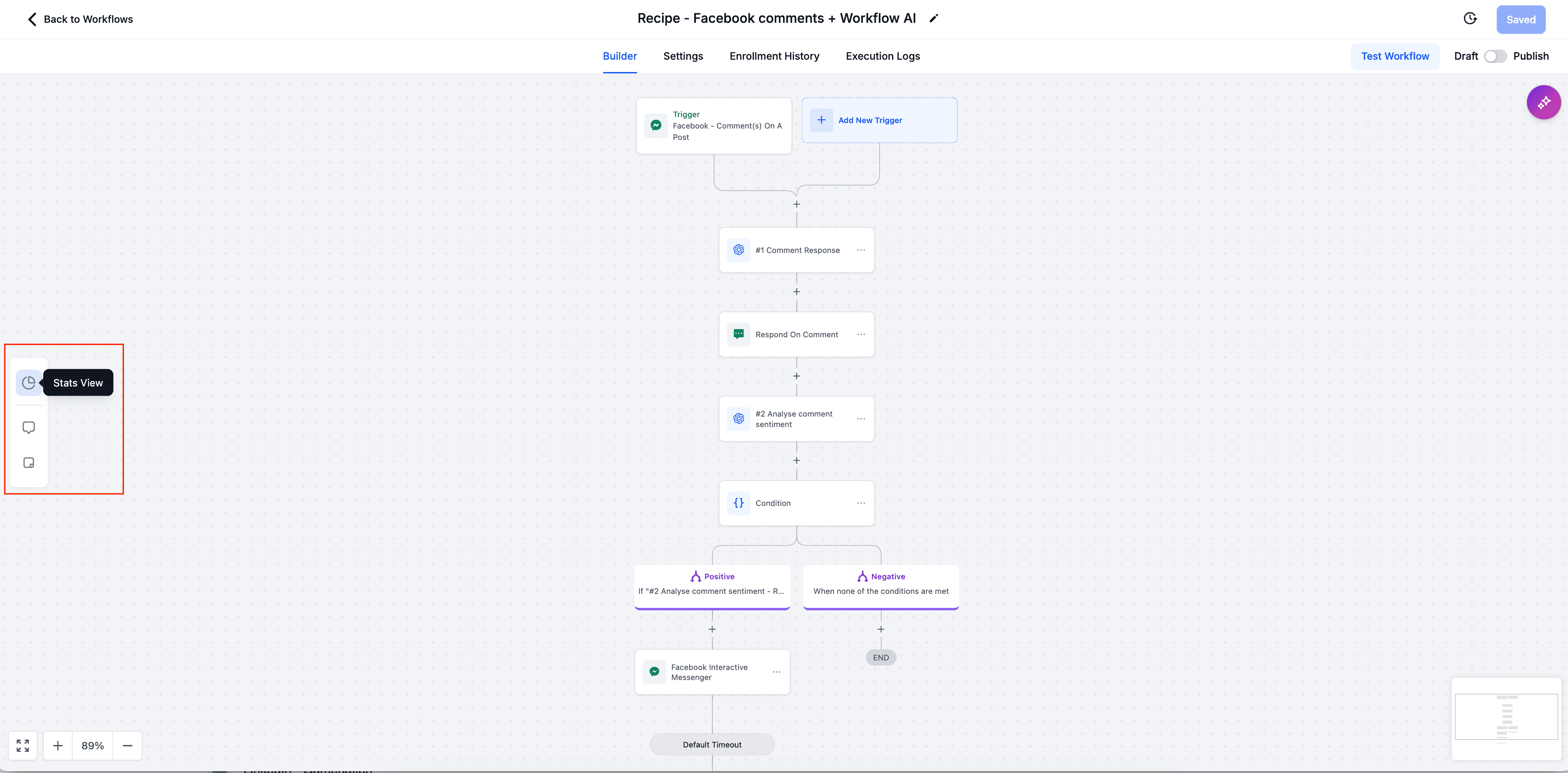 Schermata 2 — Note Workflow, Note Azione e Sticky Notes