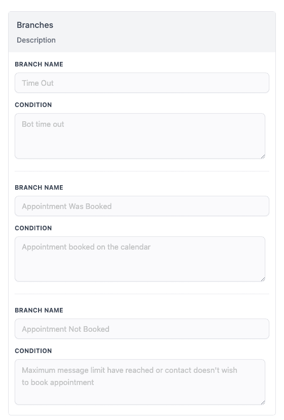 Schermata 2 — Azione Workflow - Bot AI per Prenotazione Appuntamenti via Conversazione