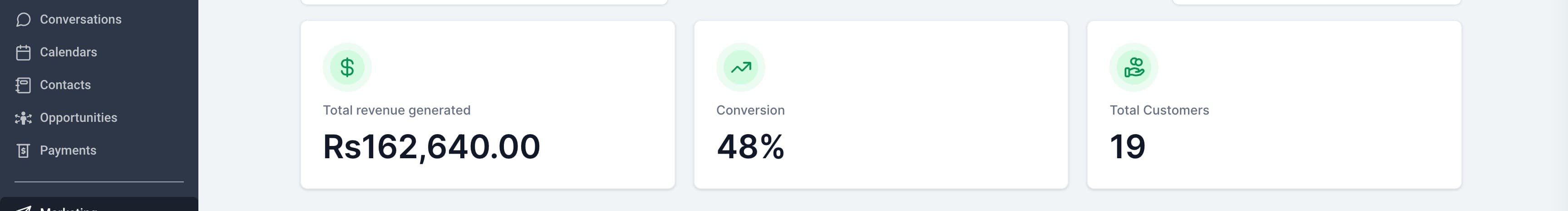 Schermata 3 — Dashboard dell'Affiliate Manager