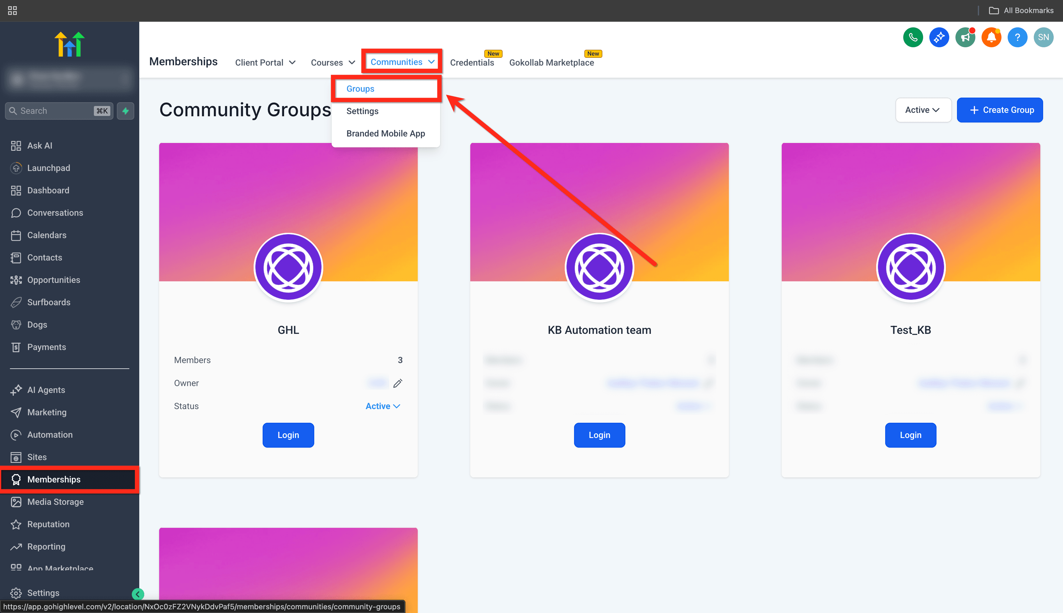 Schermata 1 — Gamification nelle Communities - Punti, Badge e Classifiche