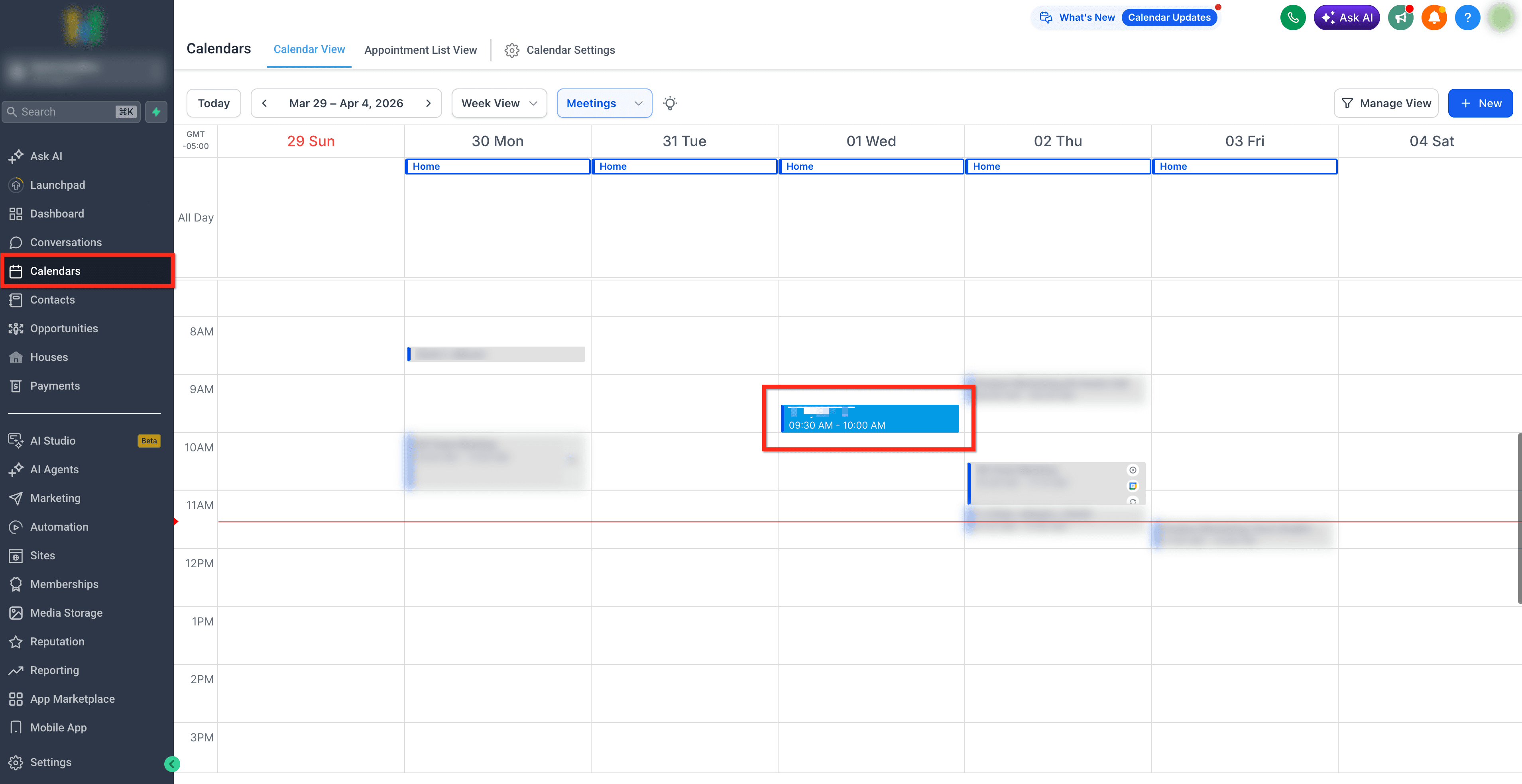 Schermata 10 — Collegare Form e Calendari in AI Studio
