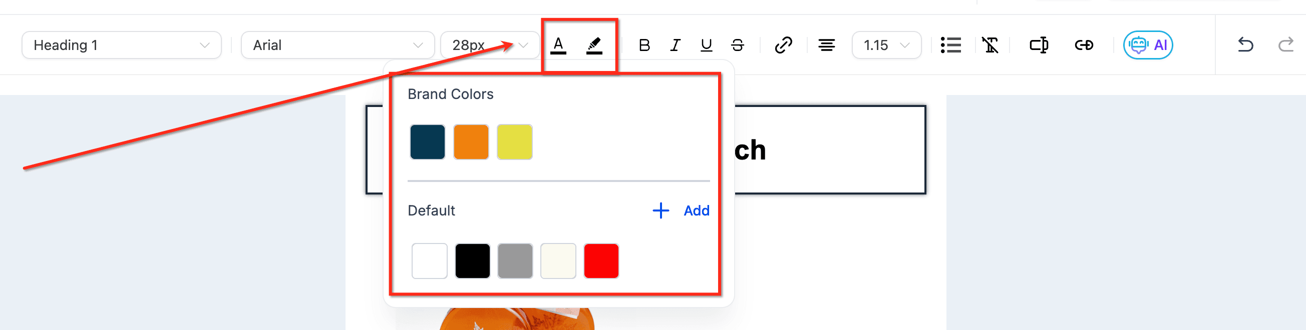 Schermata 35 — Come usare l'Email Builder e il suo Editor Inline