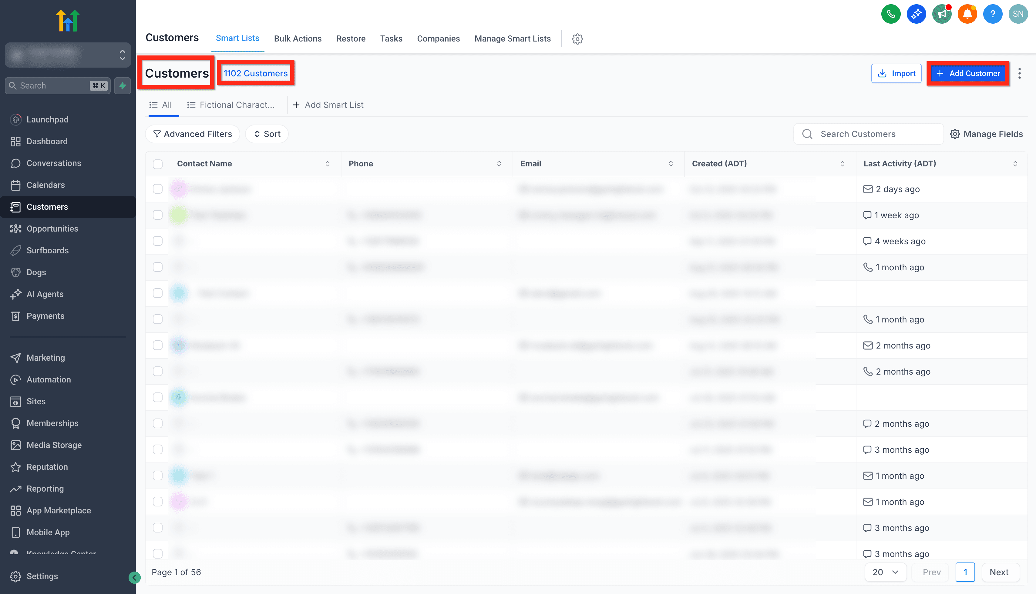 Schermata 5 — Come rinominare gli oggetti standard nel tuo CRM