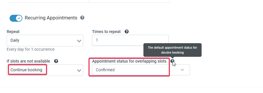 Schermata 8 — Configurare Appuntamenti Ricorrenti nel Calendario