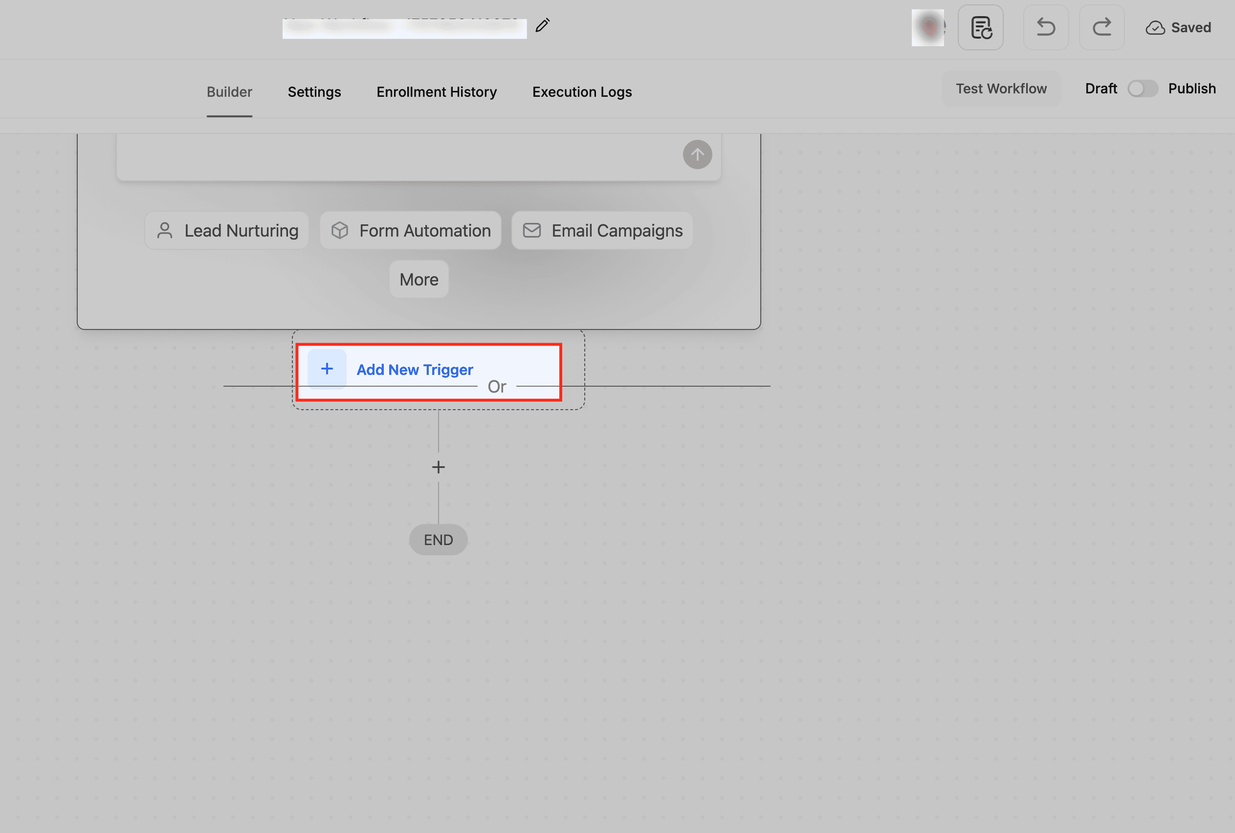 Schermata 2 — Workflow Trigger - Promemoria Task