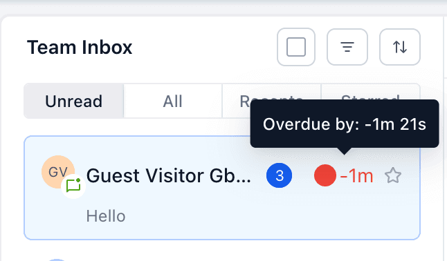 Schermata 10 — Conversazioni - Come configurare e monitorare gli SLA