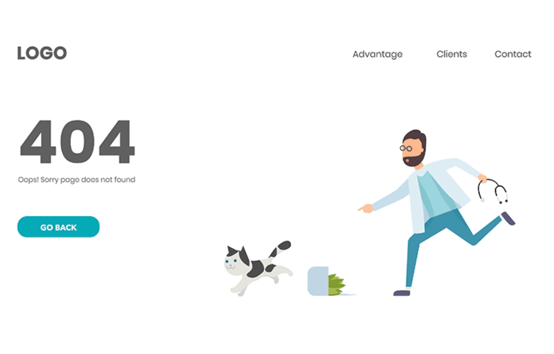Schermata 3 — Come creare una pagina di errore 404 personalizzabile