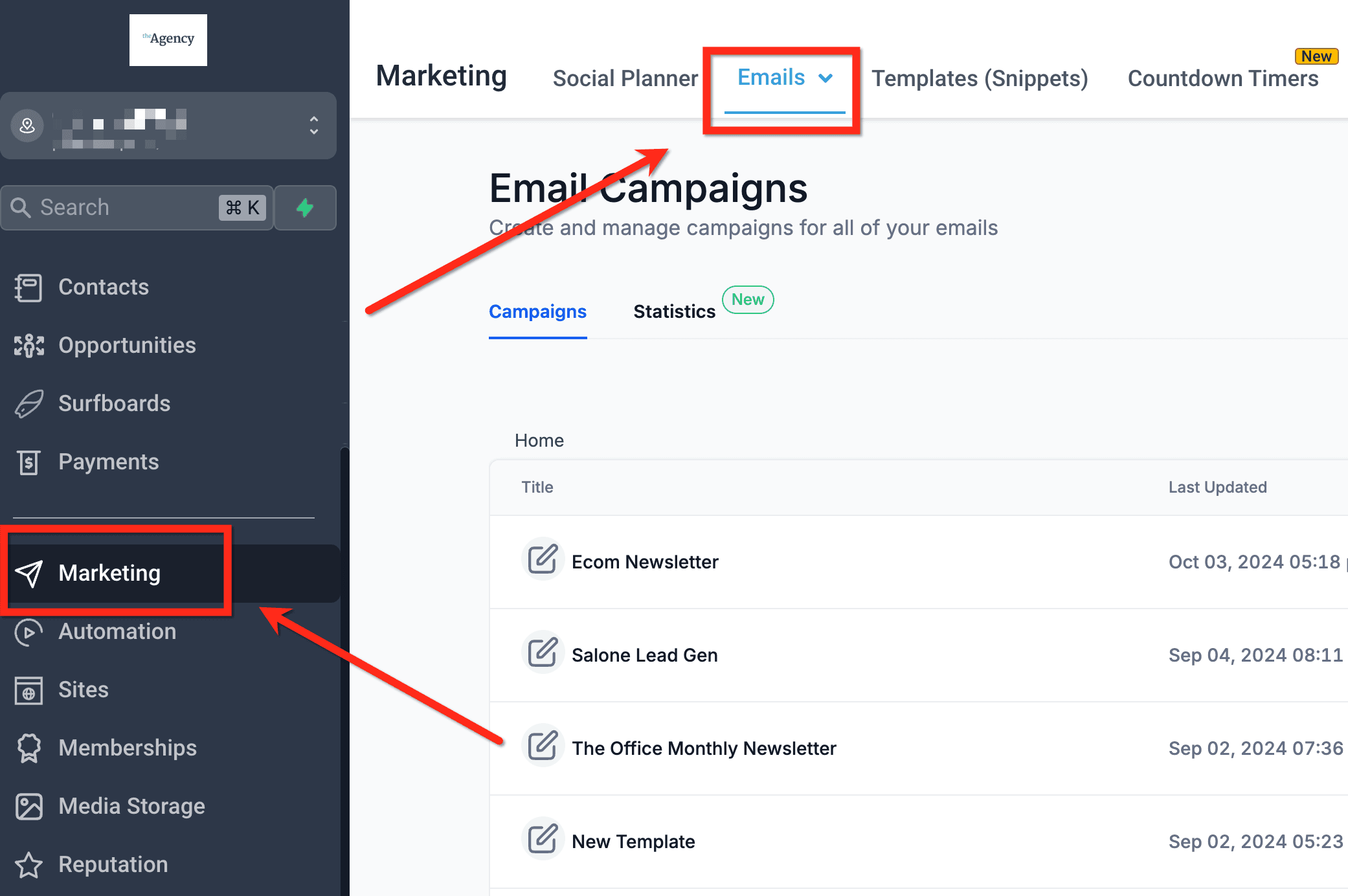 Schermata 1 — Come aggiungere GIF alle tue email?