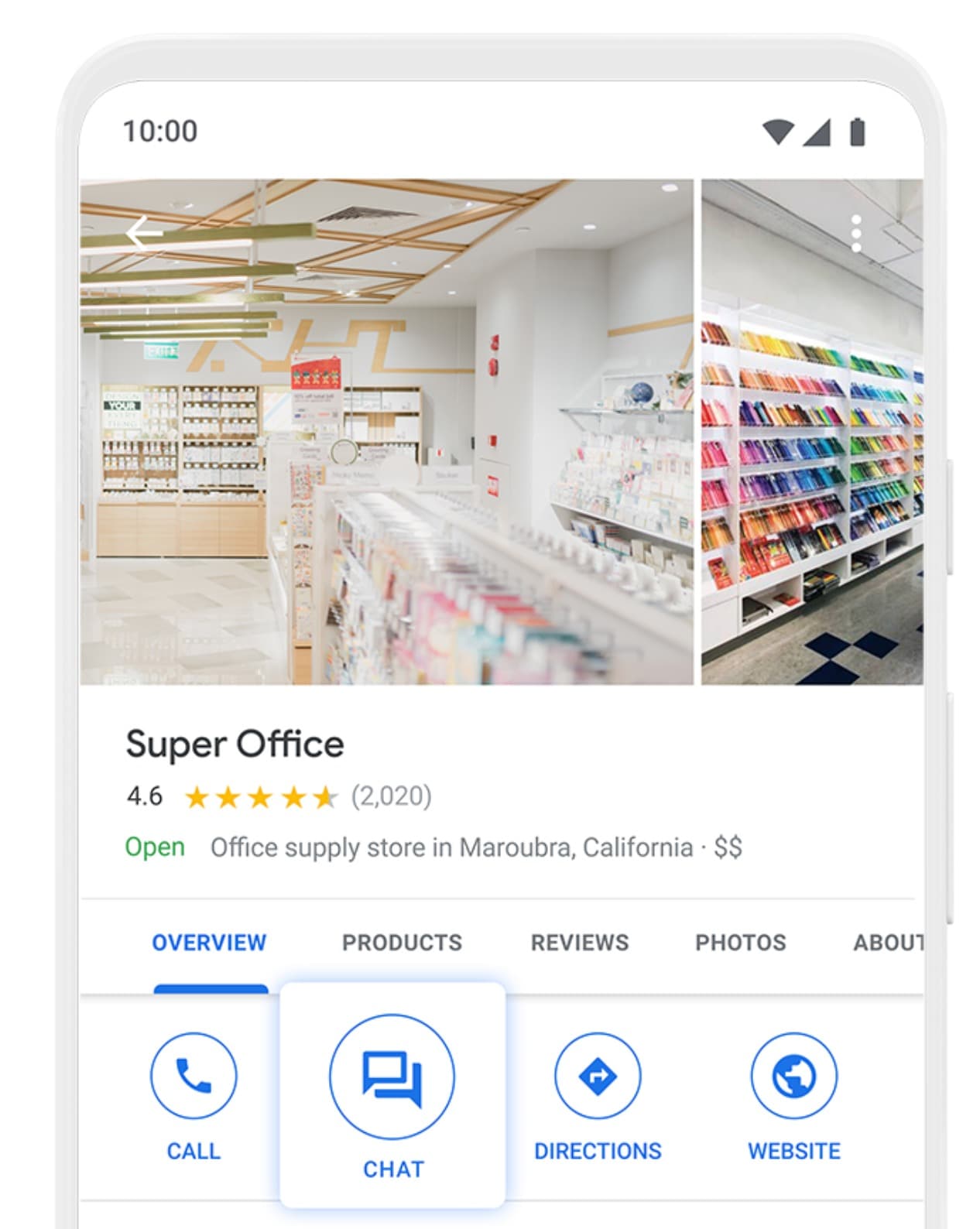 Schermata 1 — Google Business Profile - Disattivazione della Chat dal 15 luglio 2024