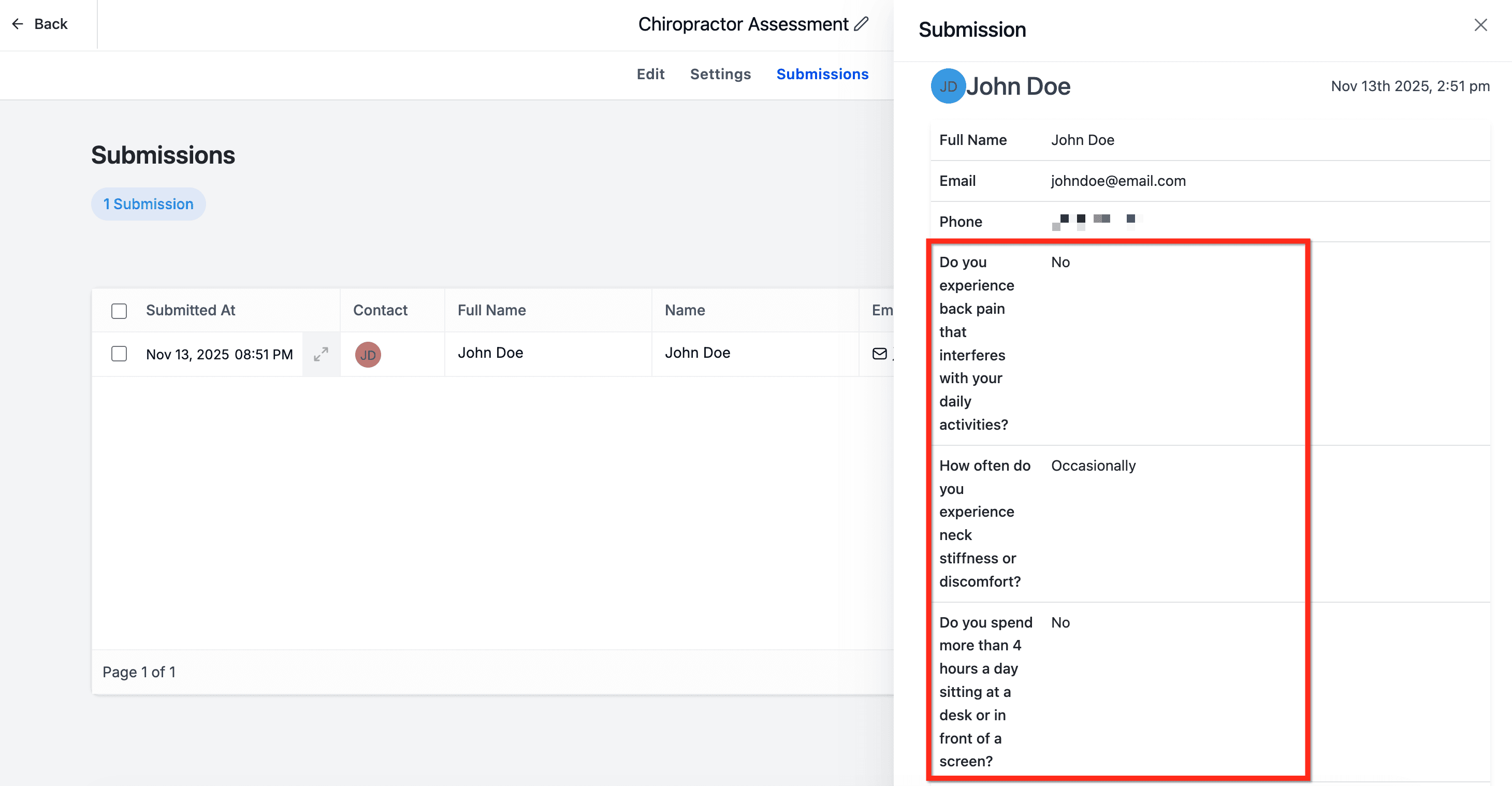 Schermata 5 — Mappa i Risultati del Quiz direttamente nei Campi Personalizzati del CRM