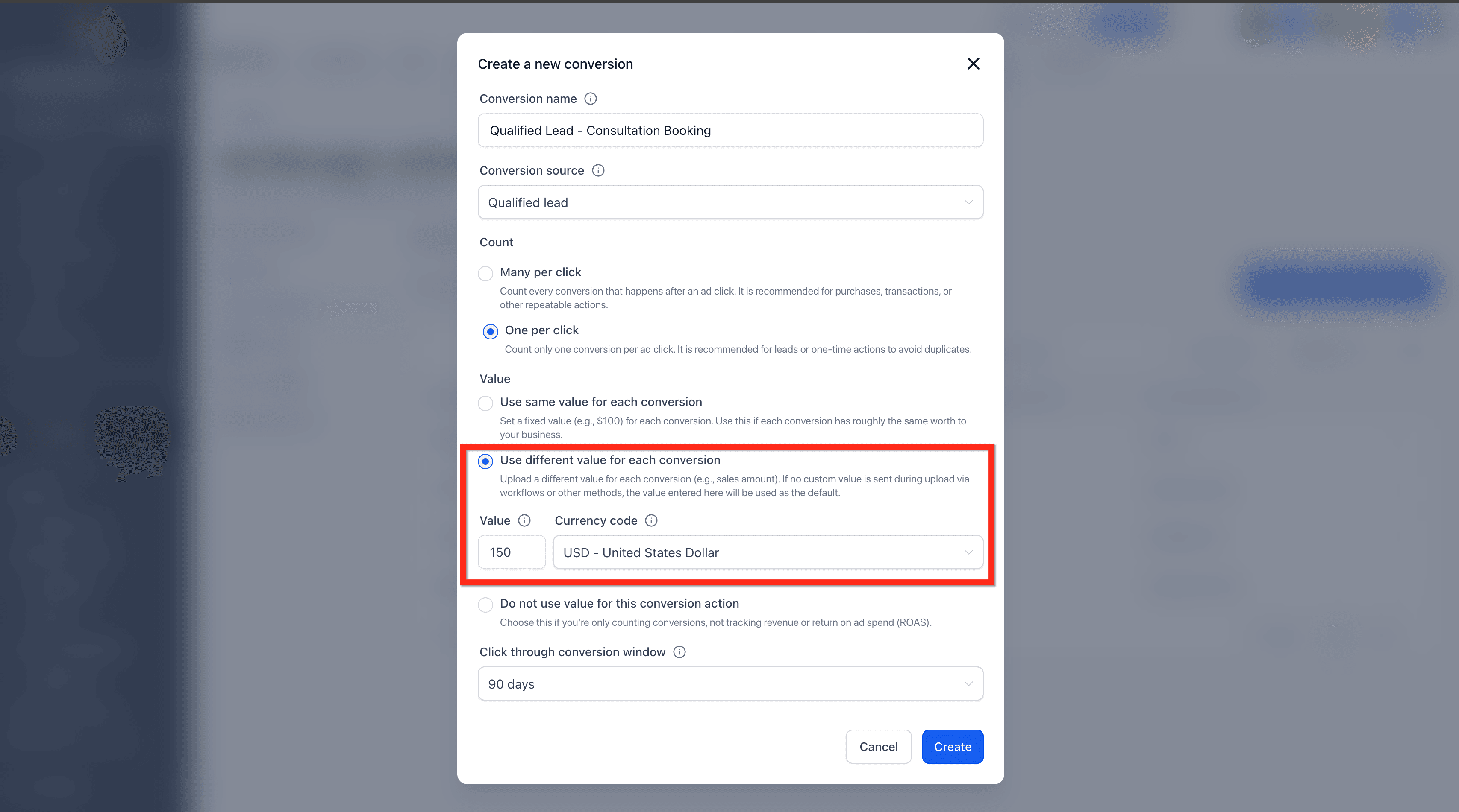 Schermata 9 — Ad Manager - Crea e Gestisci le Conversioni Offline di Google Ads