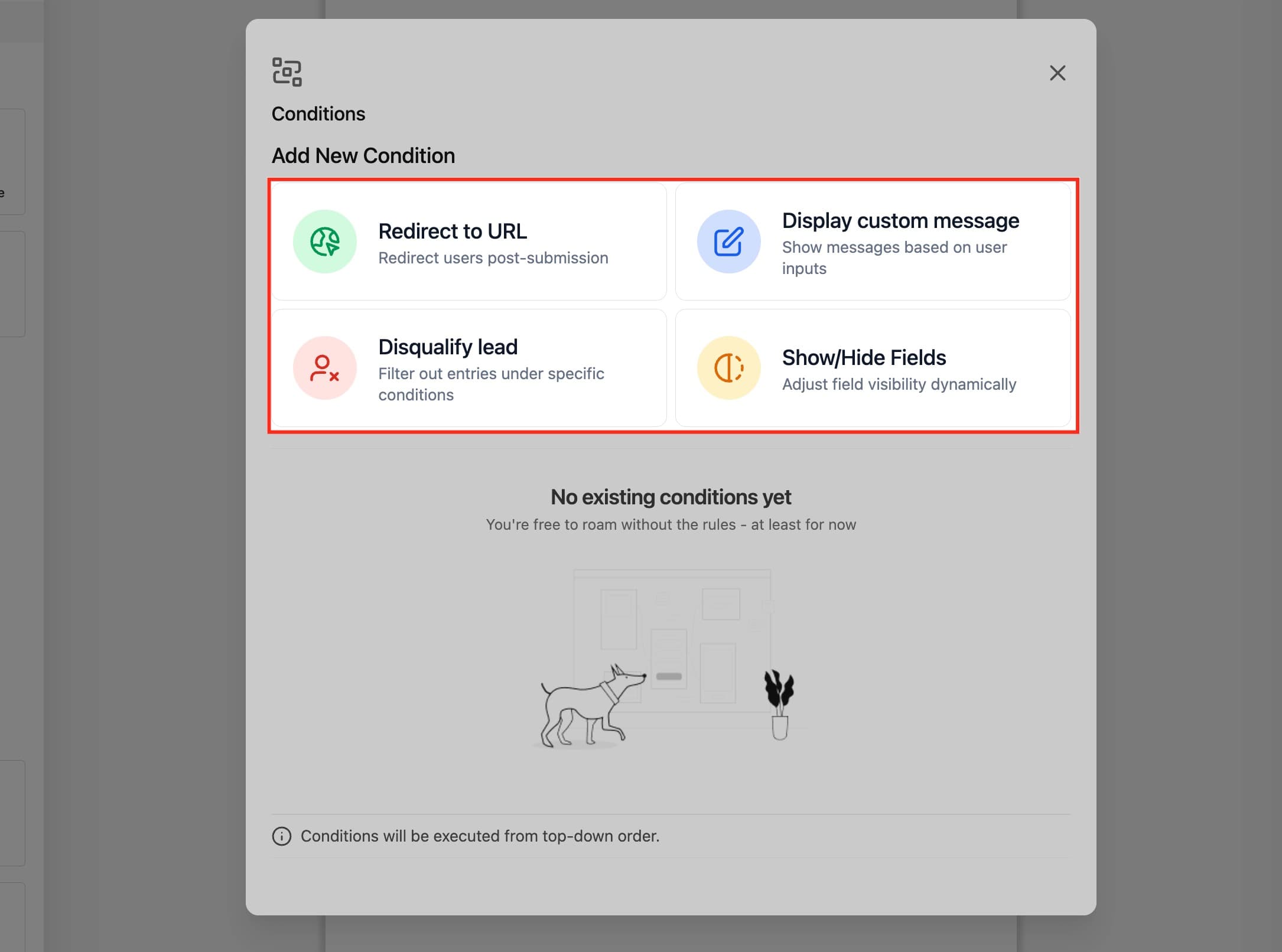Schermata 2 — Logica Condizionale V2 in Form e Survey!