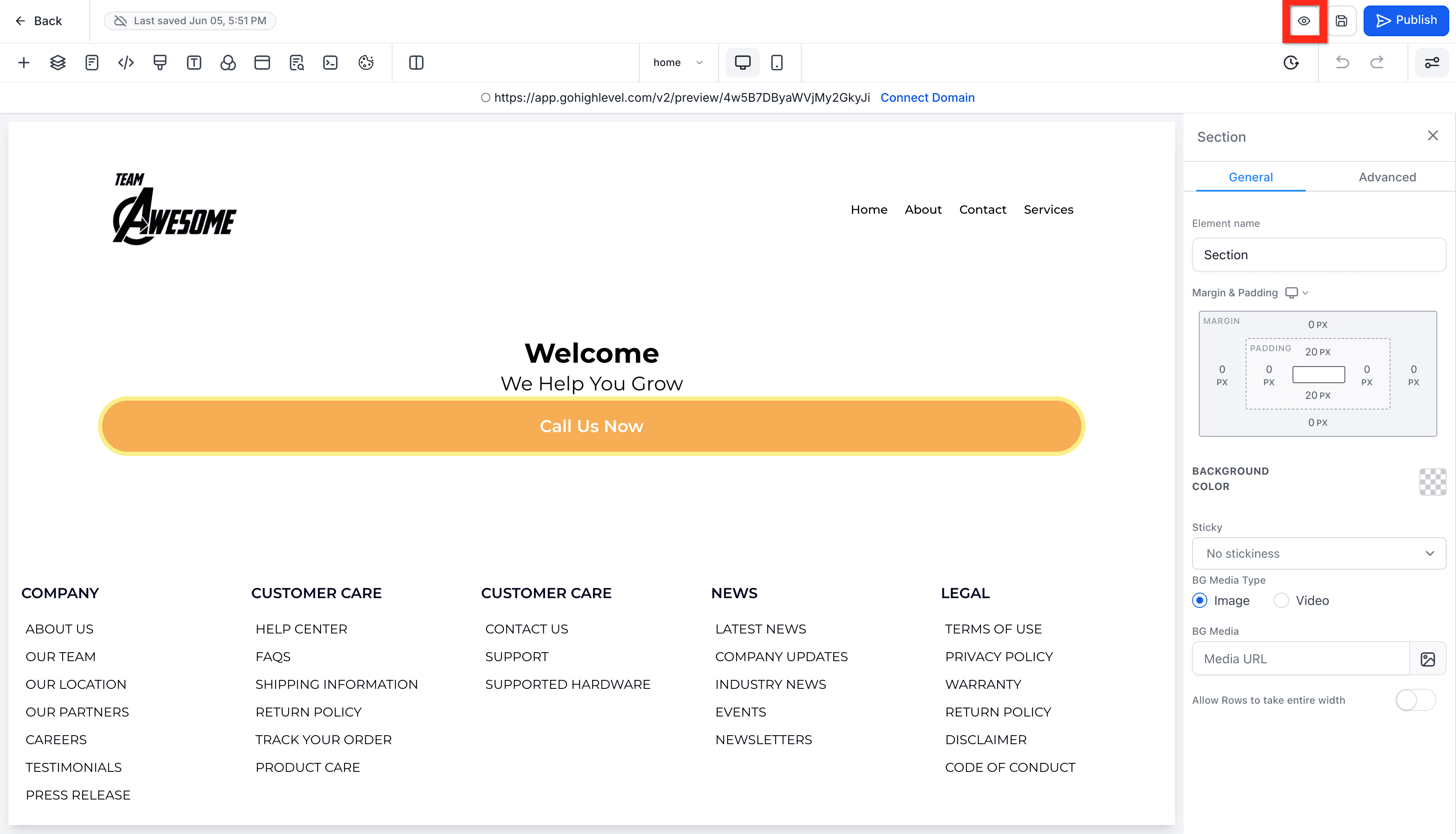 Schermata 26 — Guida Introduttiva - Lancia un Sito Web da Zero