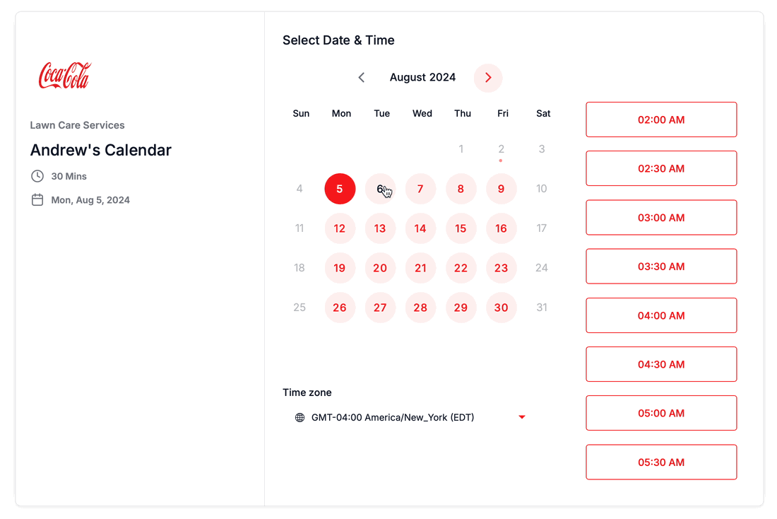 Schermata 12 — Personalizzare i colori del calendario