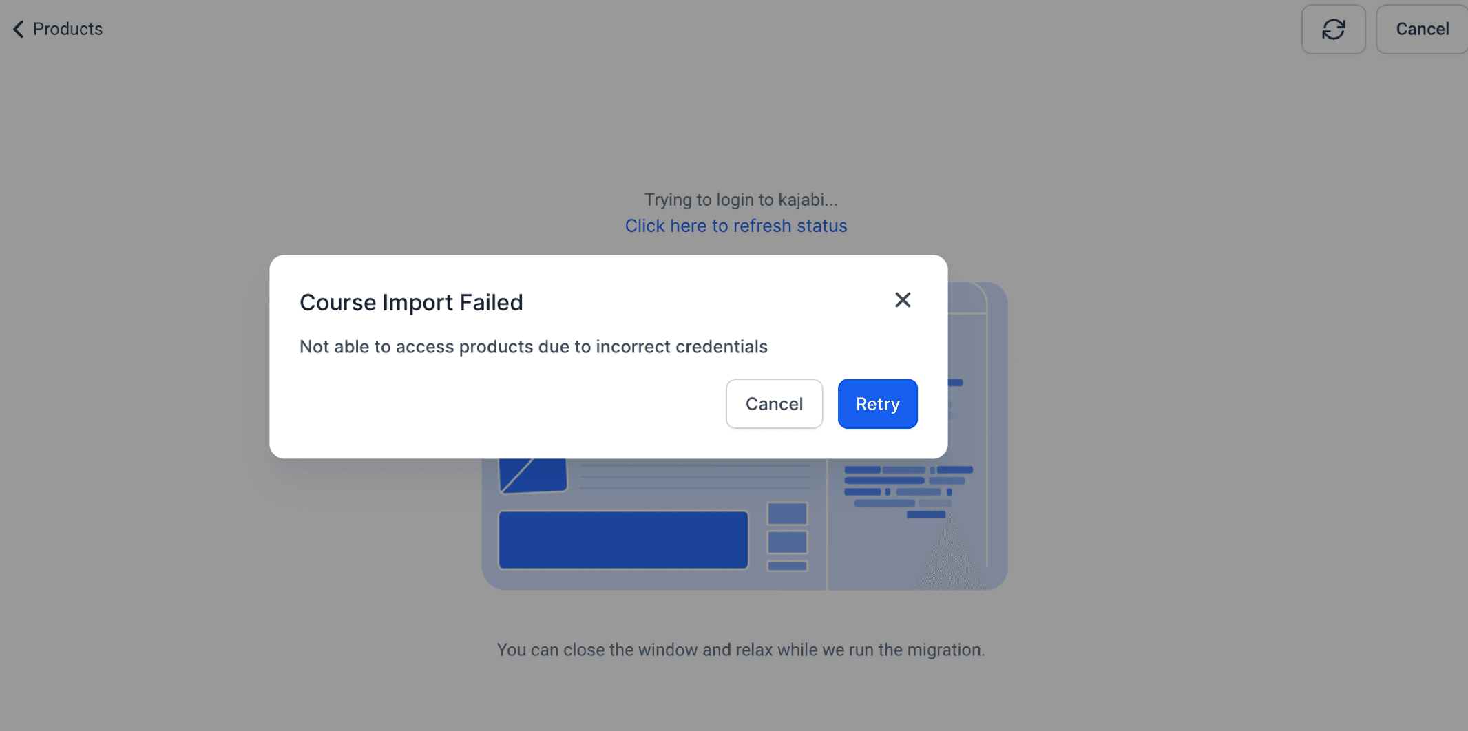 Schermata 6 — Kajabi Importer: Sposta facilmente i corsi su HITLEAD