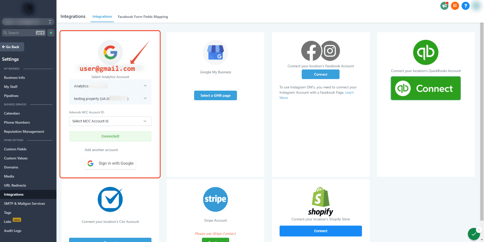Schermata 1 — Guida alla risoluzione dei problemi per la Reportistica Google Ads