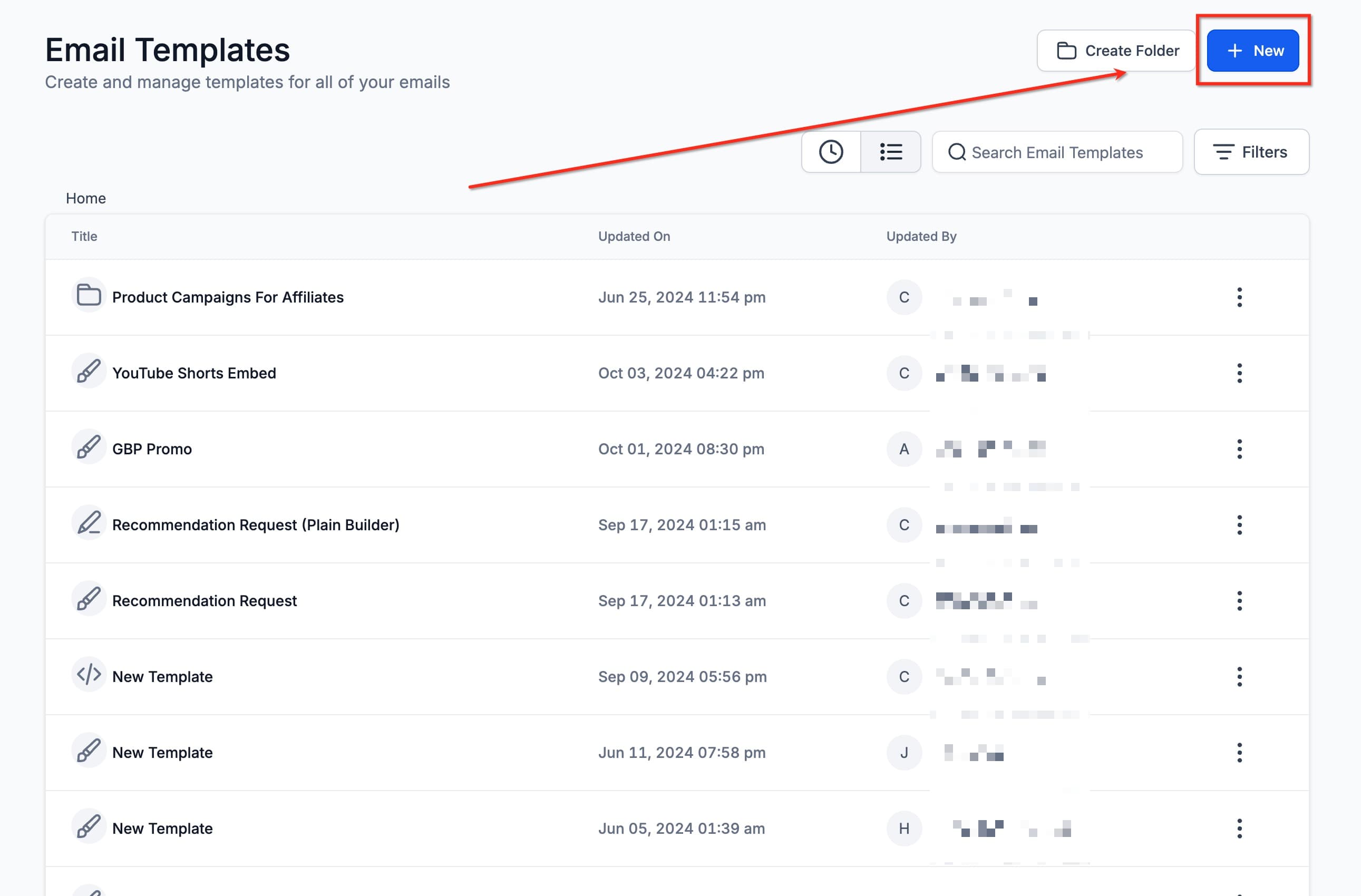 Schermata 3 — Come usare l'Email Builder e il suo Editor Inline