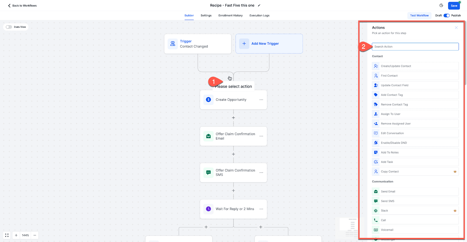 Schermata 1 — Cosa sono le Azioni Workflow? (Lista completa)