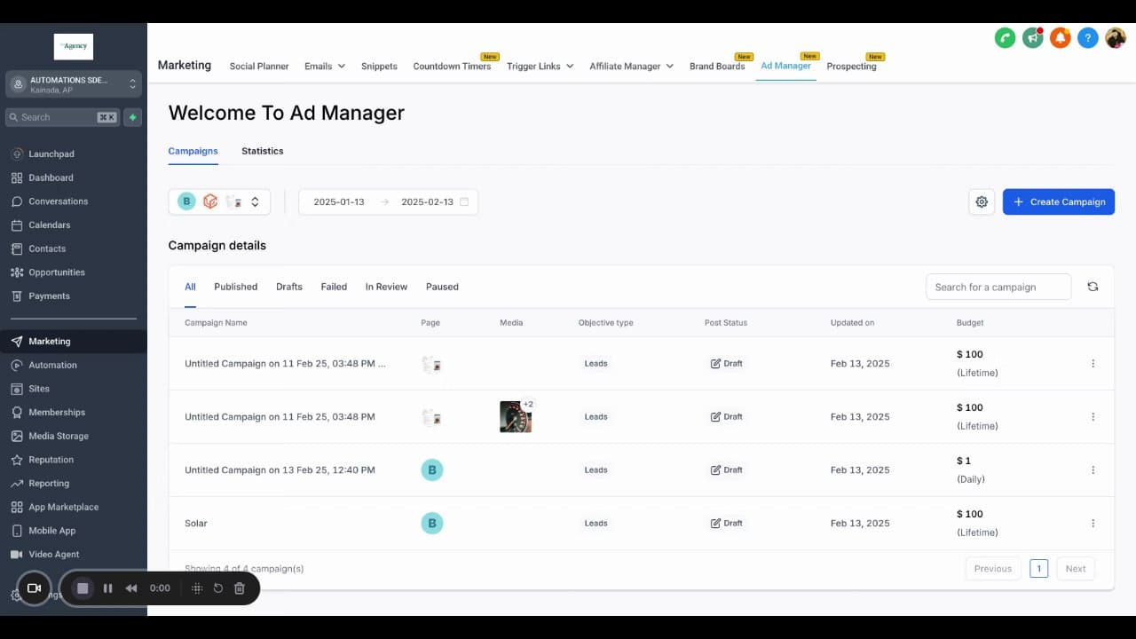 Creazione di campi personalizzati e utilizzo in Ad Manager