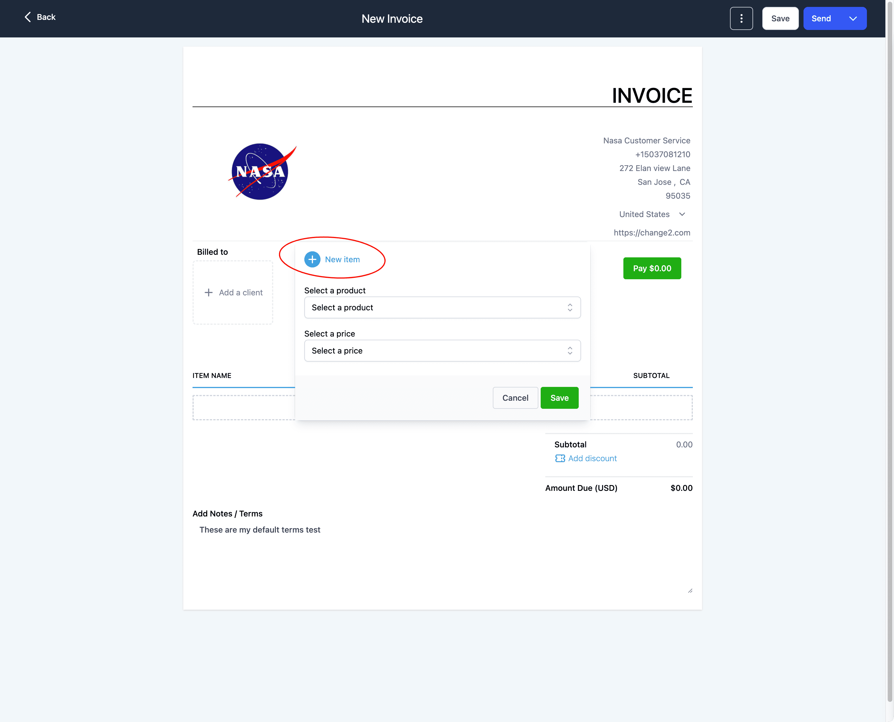 Schermata 10 — Casi d'uso comuni per Pagamenti e Fatture
