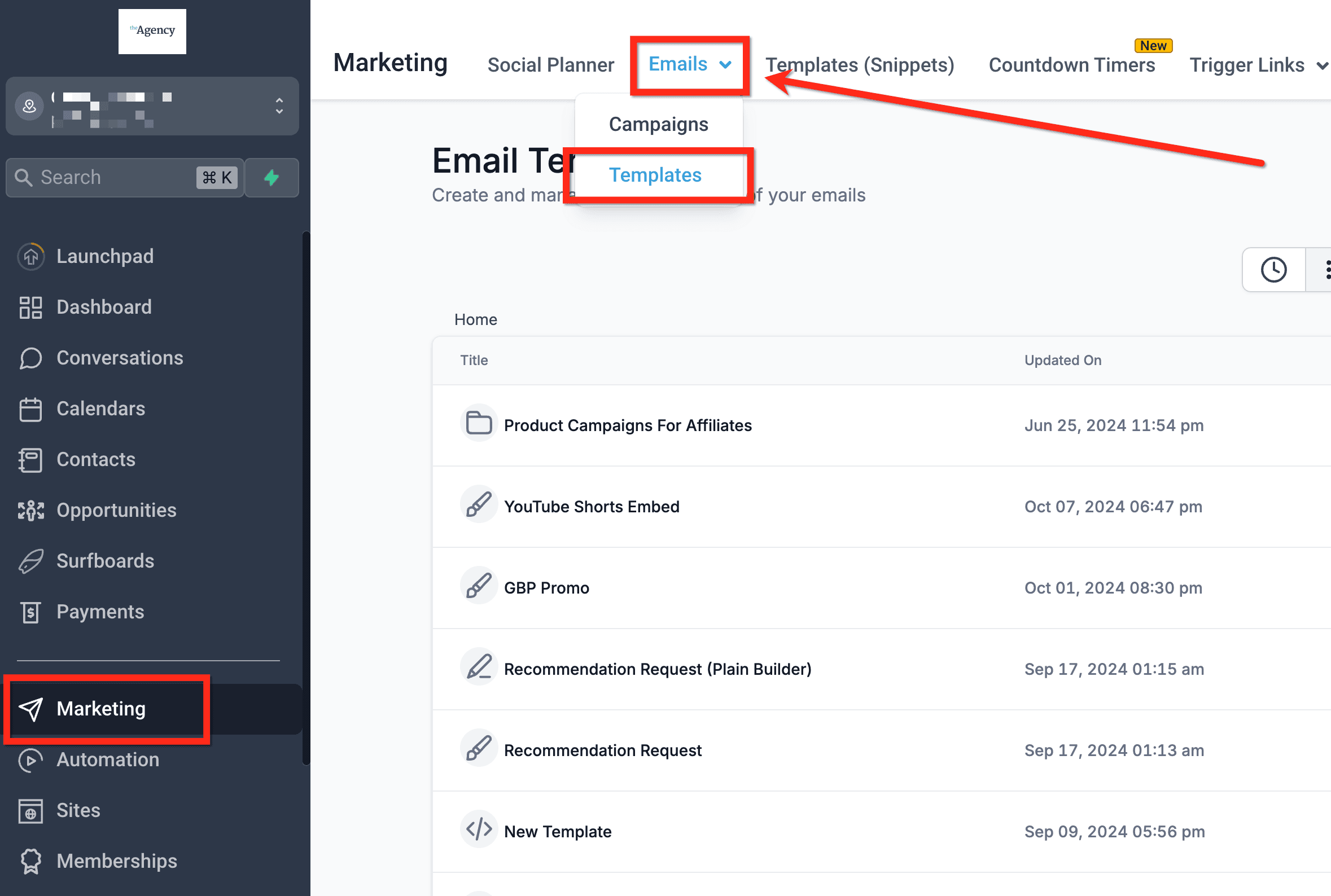 Schermata 1 — Come usare l'Editor di Testo Semplice per le Email