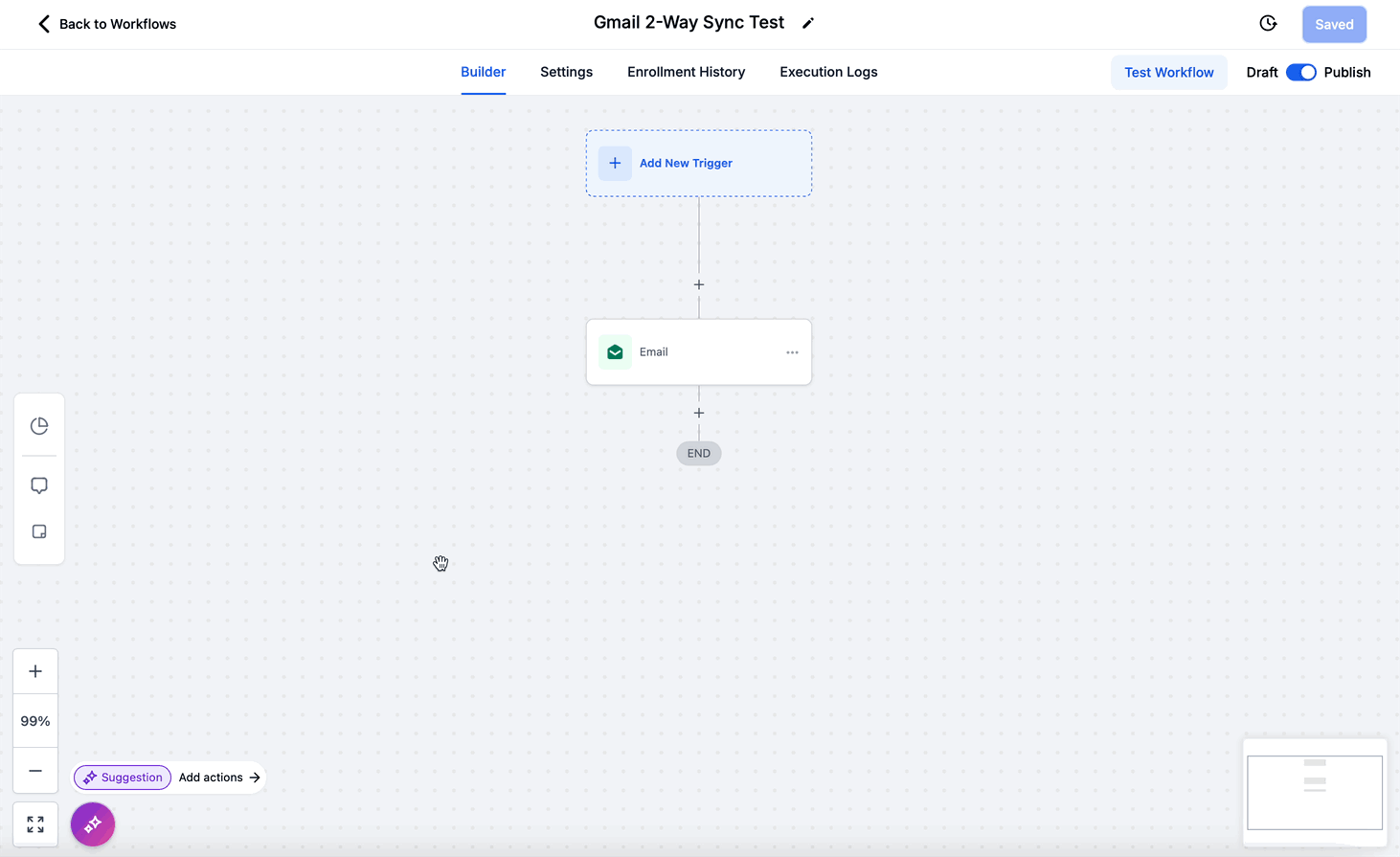 Schermata 1 — Assistente AI per i Workflow