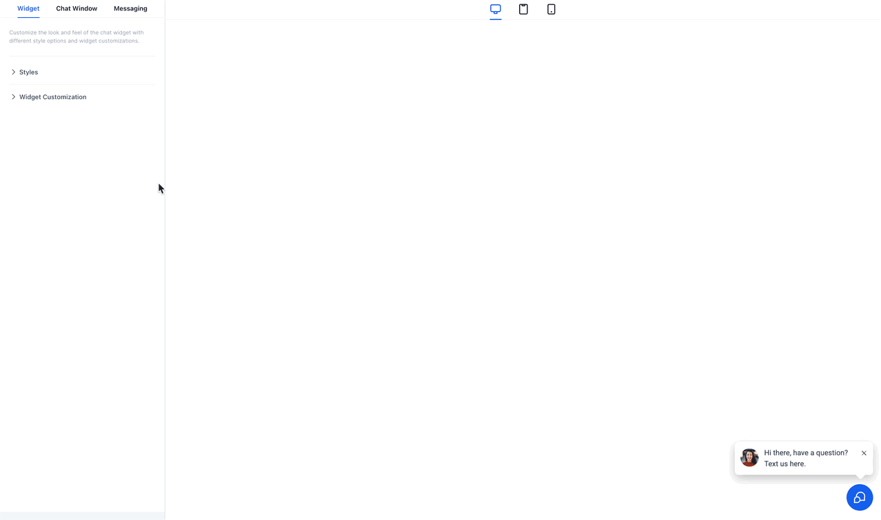 Schermata 3 — Live Chat