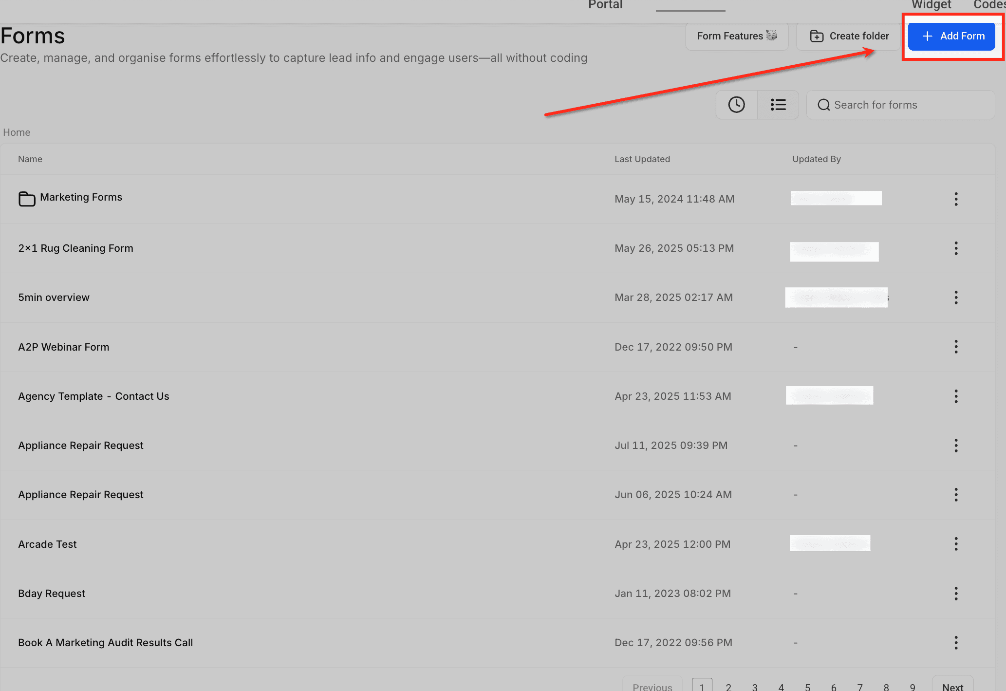 Schermata 2 — Sticky Contact in Form, Survey e Calendari