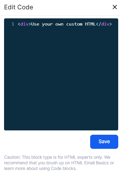 Schermata 22 — Come usare l'Email Builder e il suo Editor Inline