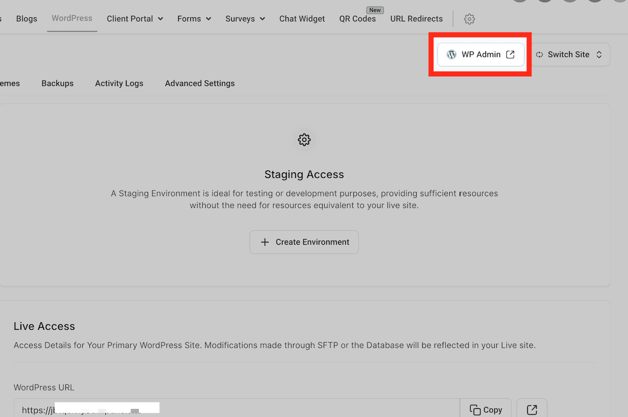 Schermata 2 — WordPress: Single Sign-On per l'amministratore