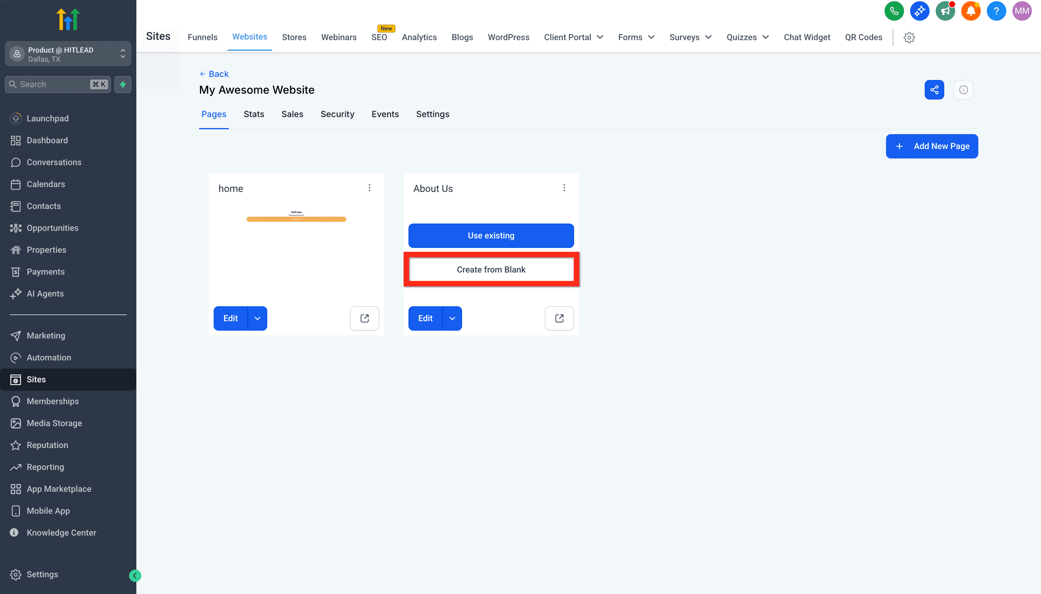 Schermata 15 — Guida Introduttiva - Lancia un Sito Web da Zero