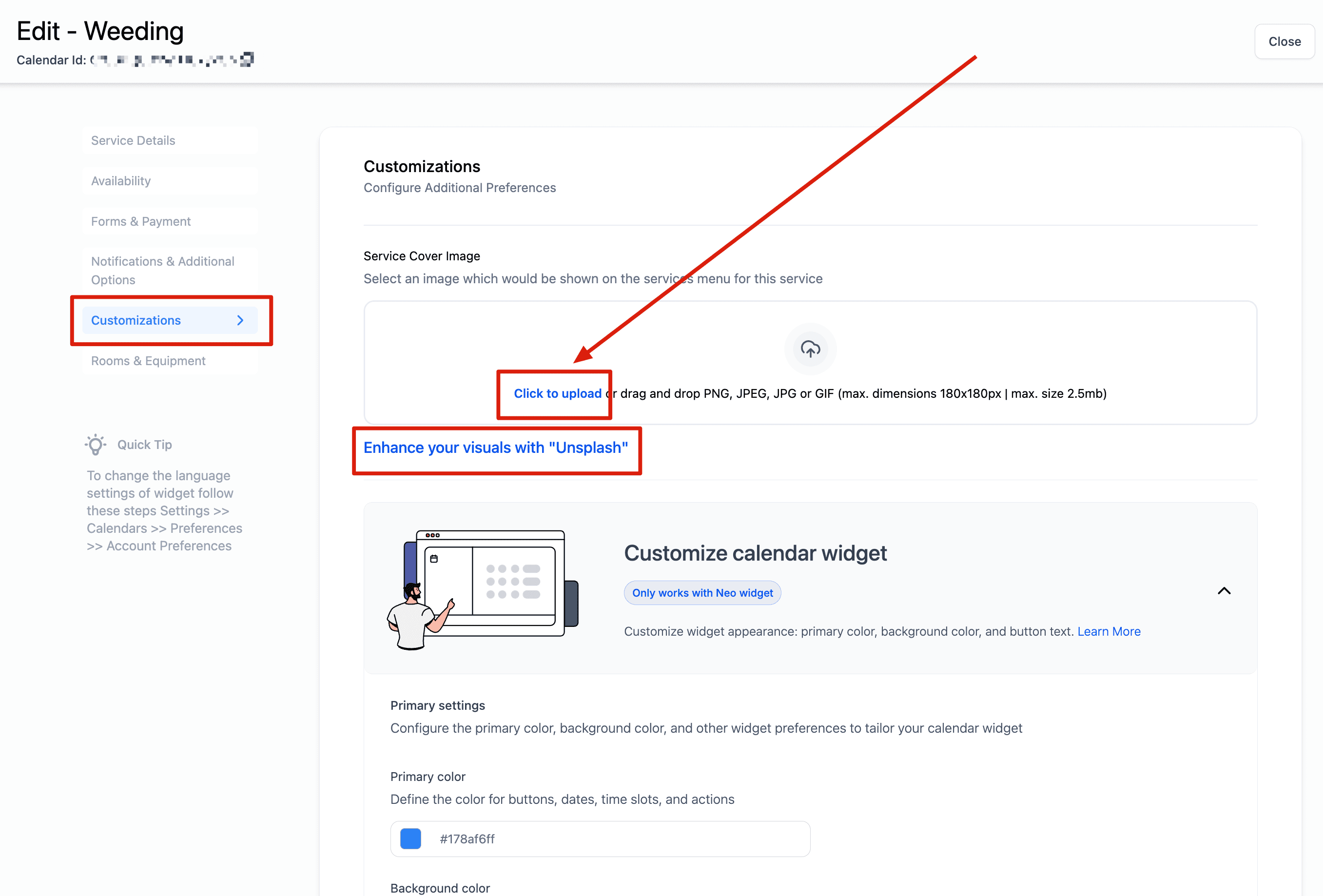 Schermata 16 — Come creare Calendari di Servizio
