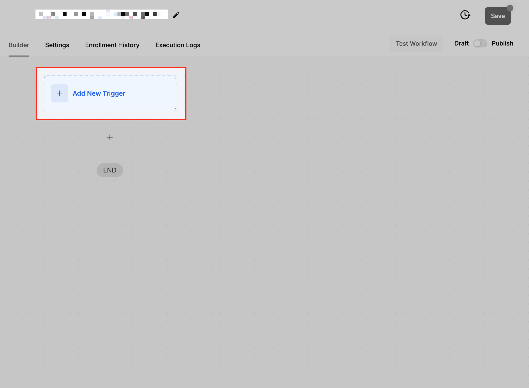 Schermata 1 — Workflow Trigger - Category Completed