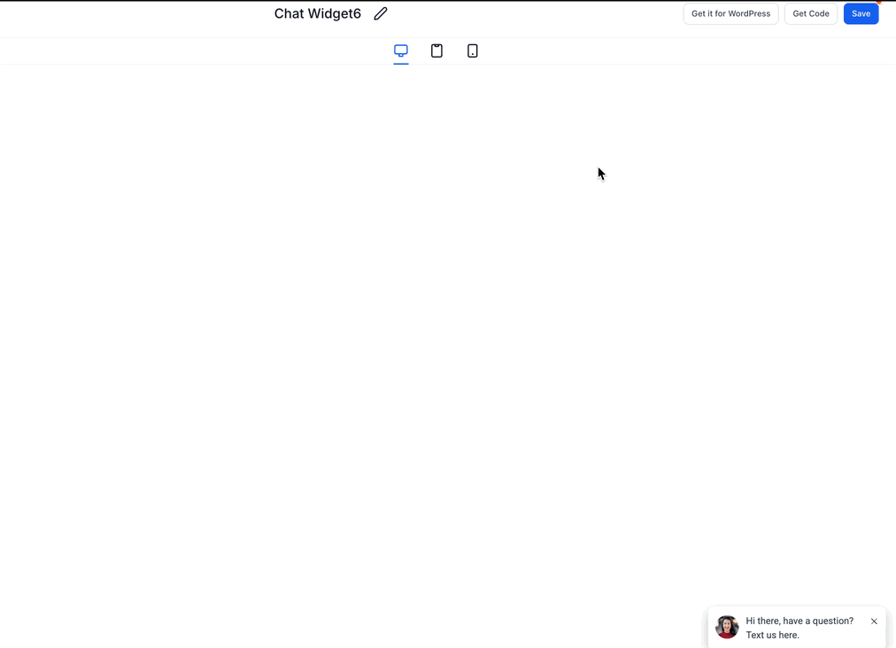 Schermata 4 — Live Chat