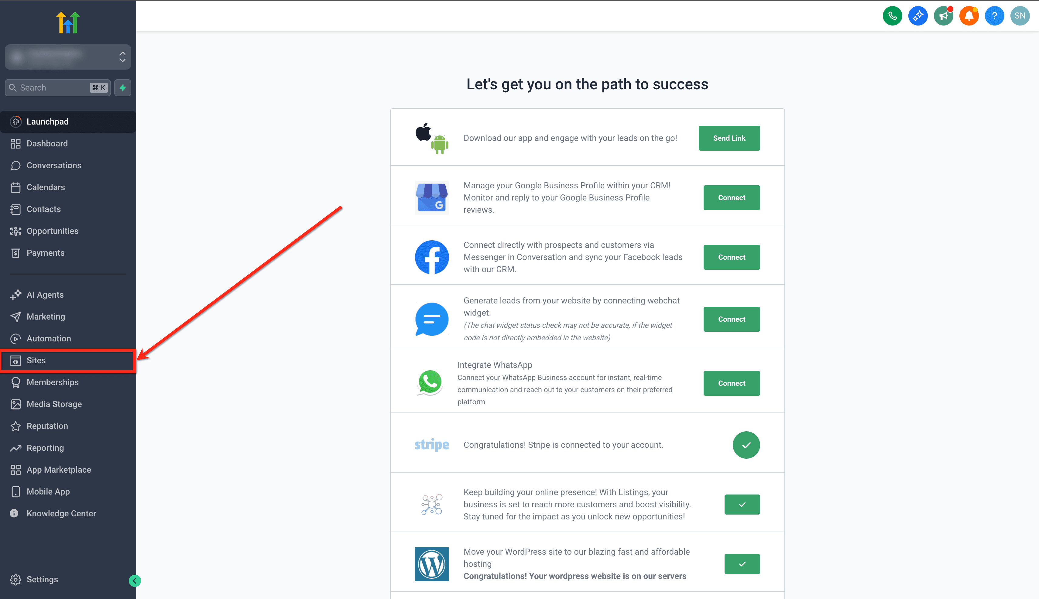 Schermata 1 — Come disabilitare l'indicizzazione SEO per i siti WordPress