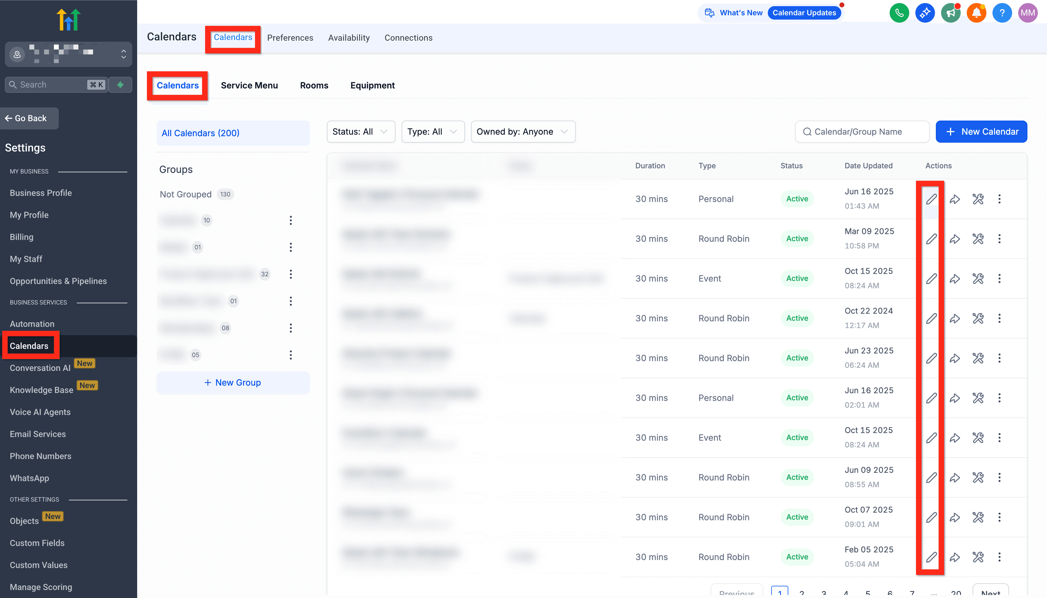 Schermata 3 — PayPal nei Calendari