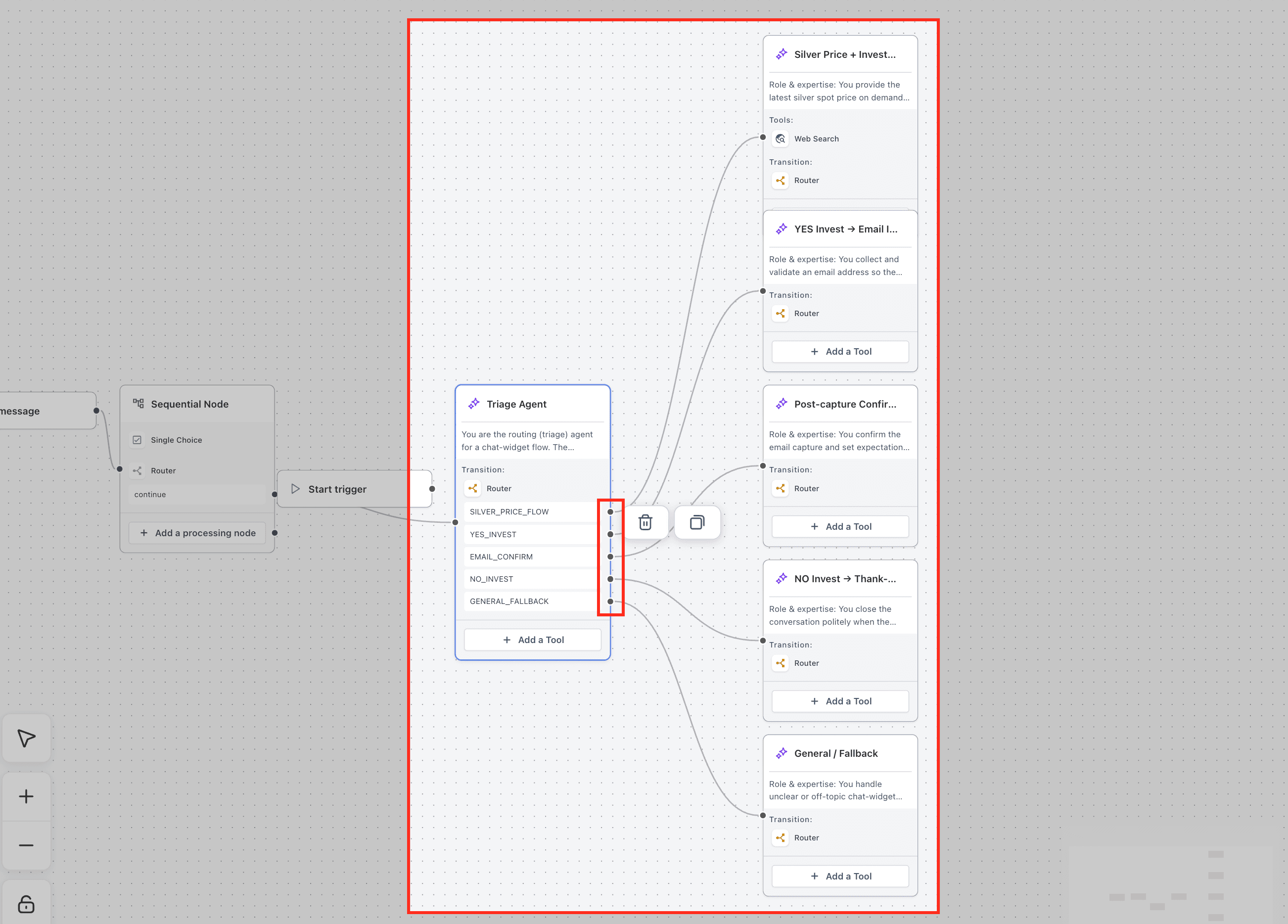 Schermata 11 — Come Costruire AI Agent più Intelligenti con il Nodo AI Agent in Agent Studio