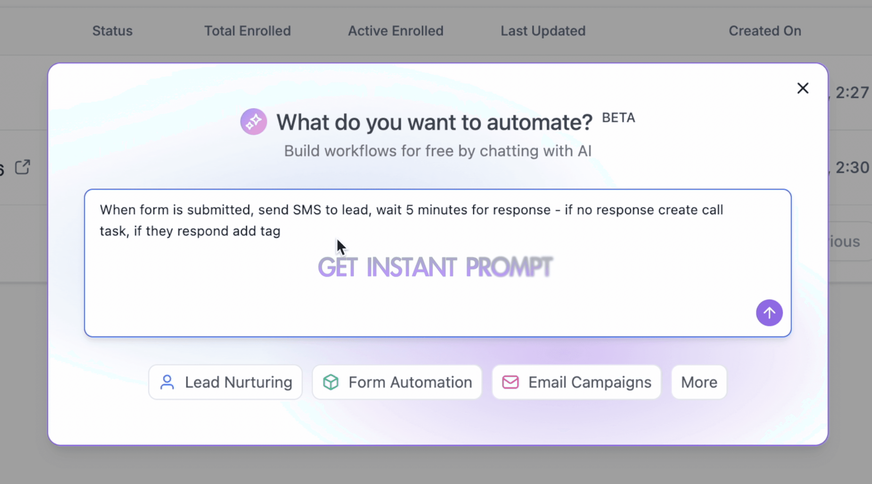 Schermata 7 — Workflow AI Builder