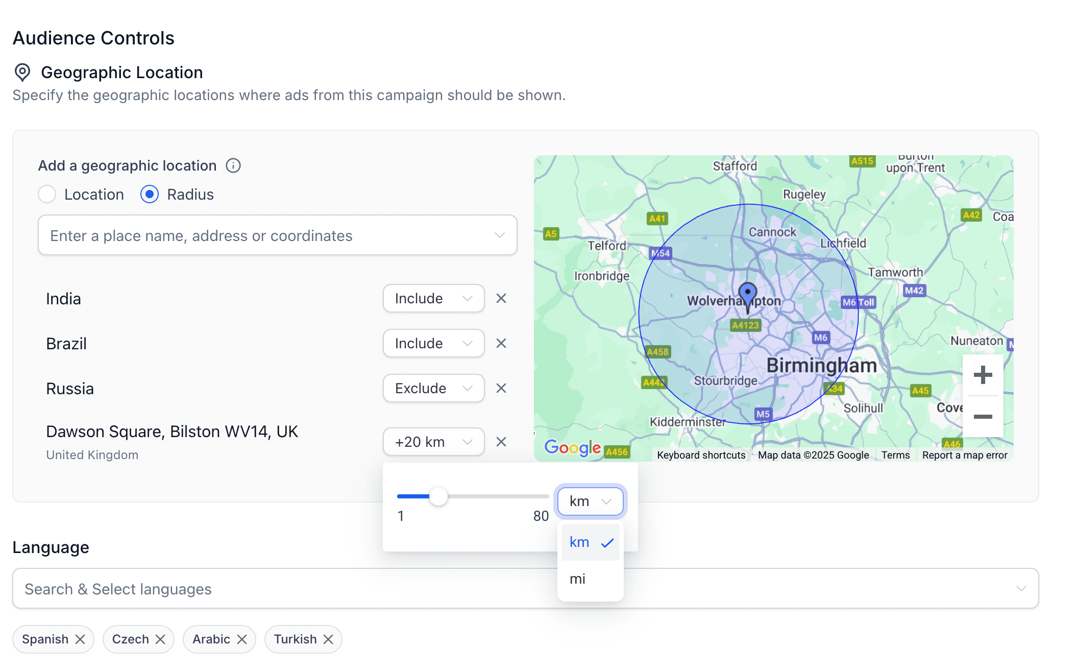 Schermata 7 — Ad Manager - Creare una Campaign di Ricerca Google