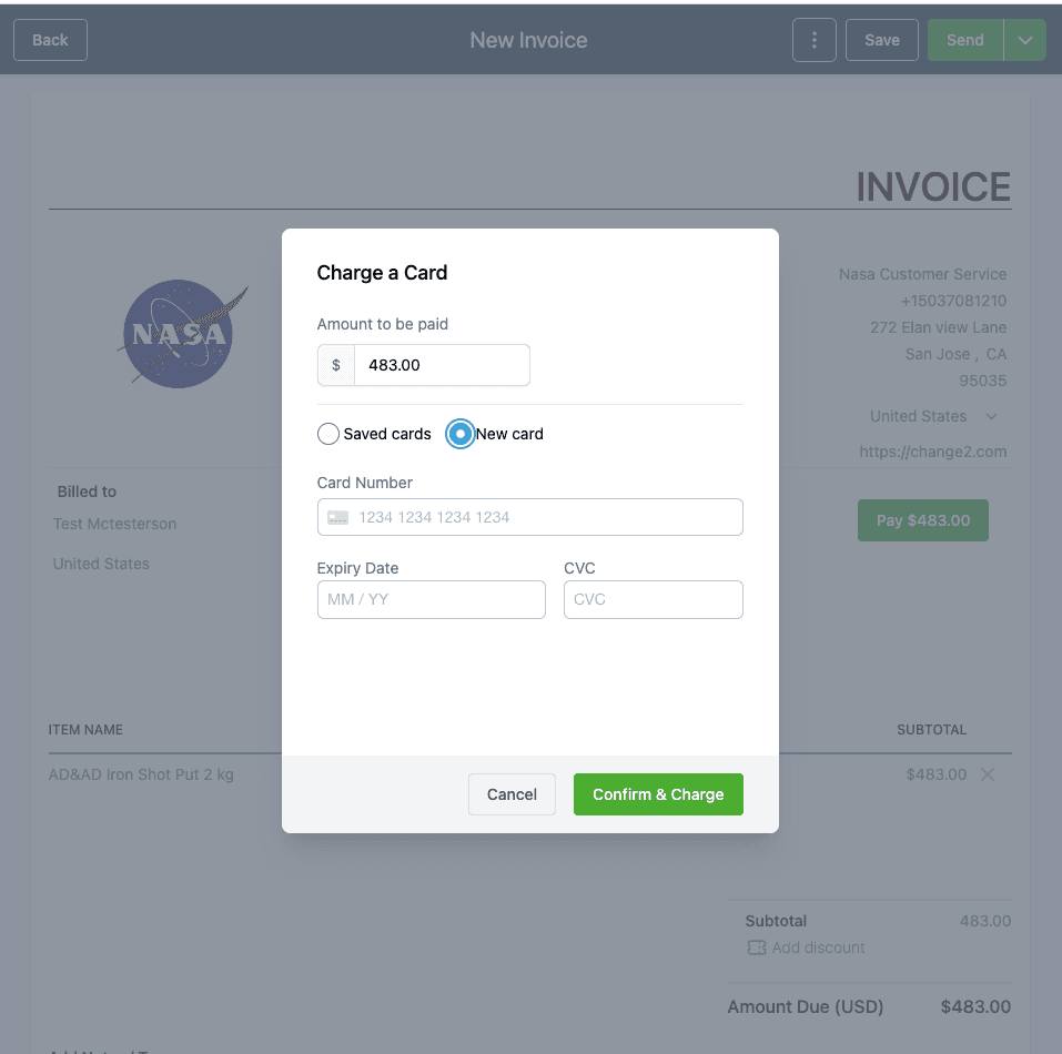 Schermata 3 — Casi d'uso comuni per Pagamenti e Fatture