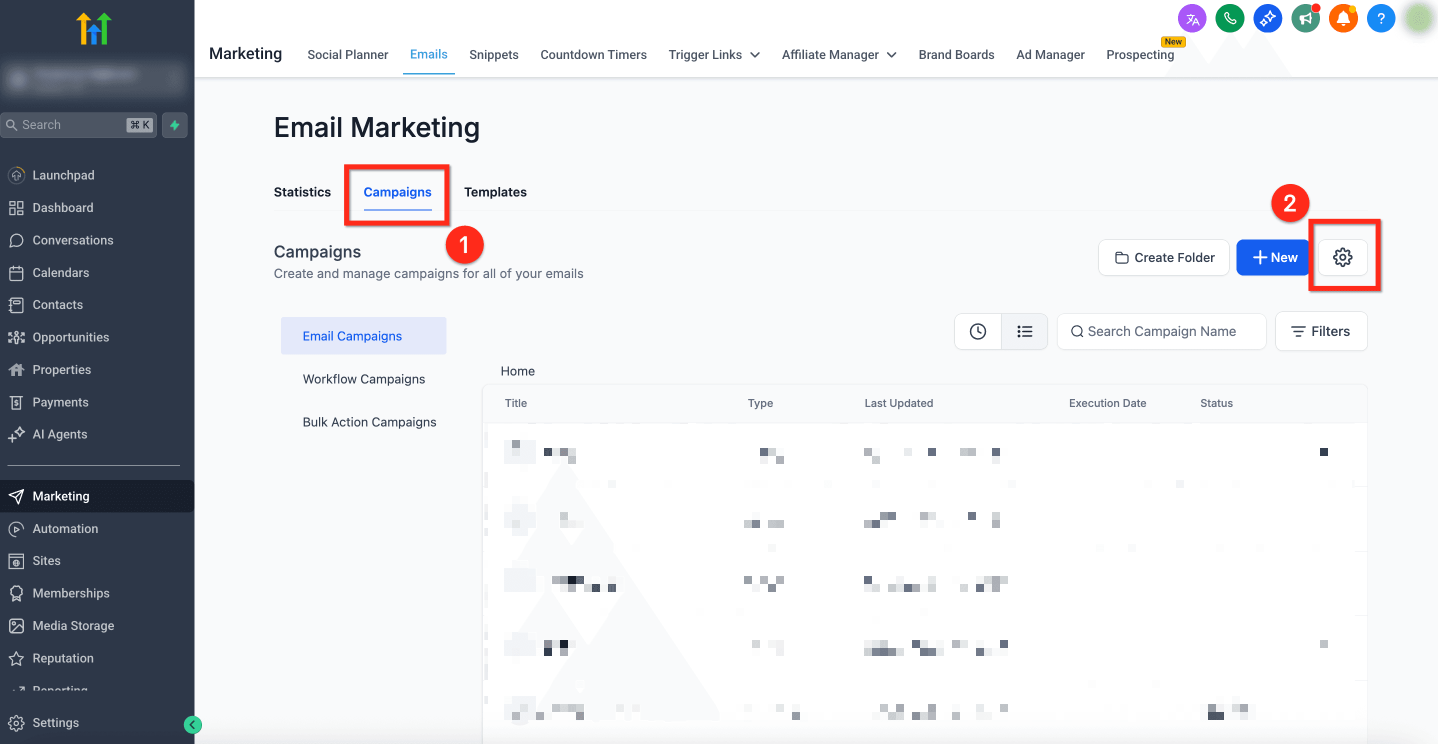 Schermata 2 — Configurare i Flussi di Disiscrizione (One-Step, Two-Step, Dynamic)