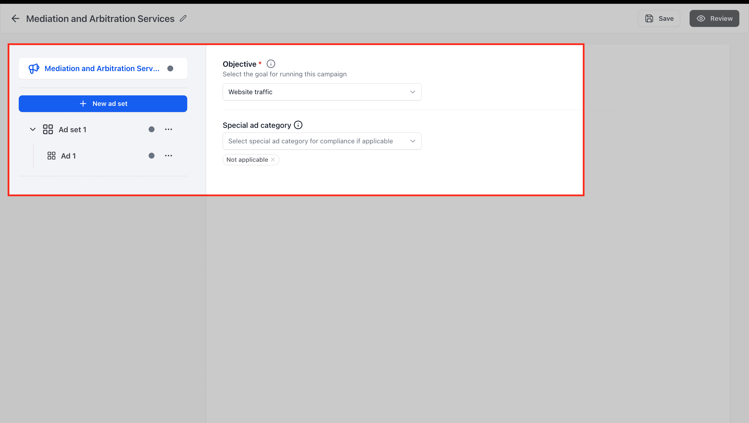 Schermata 3 — Come usare l'Opportunity Score in Ad Manager