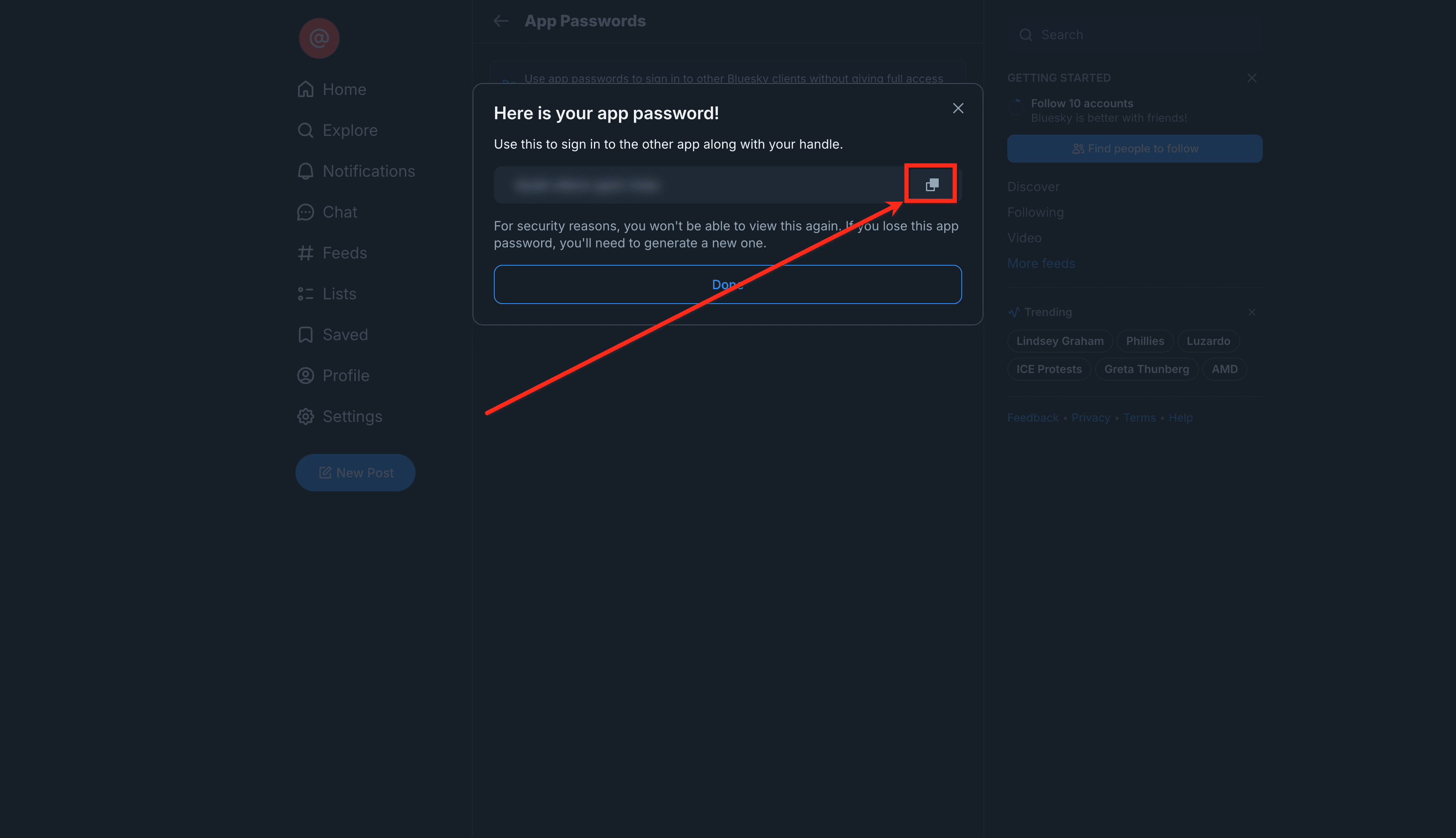 Schermata 2 — Social Planner - Integrazione Bluesky
