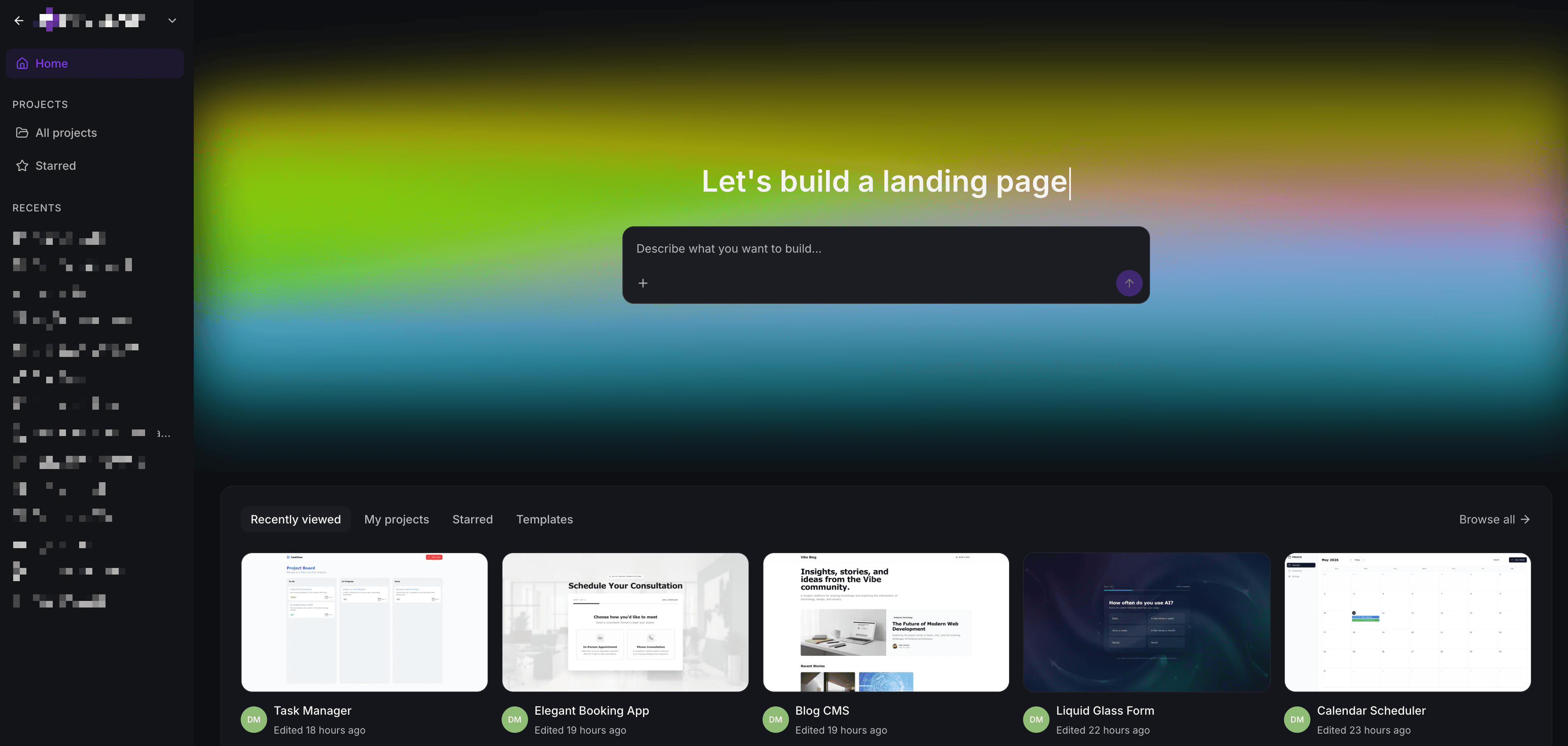 Schermata 1 — Modifiche Visive in AI Studio
