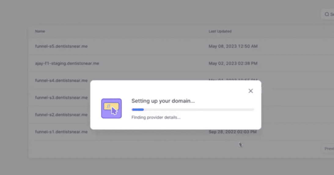 Schermata 4 — Come usare la funzione Domain Connect?